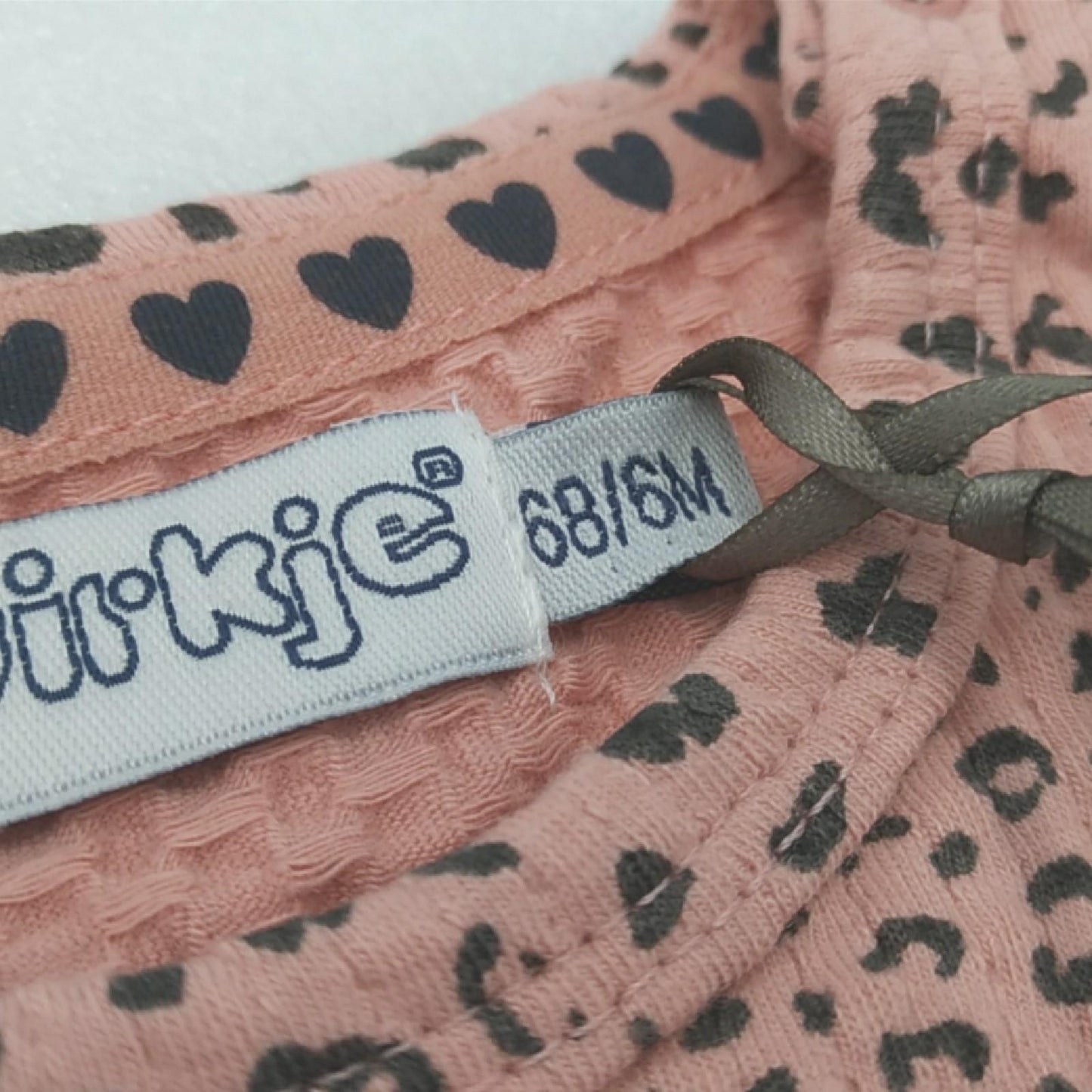 Dirkje - Girls 2-piece Babysuit - Baby Clothes - Cotton - Soft Cotton - Set - Old Pink - Size 68