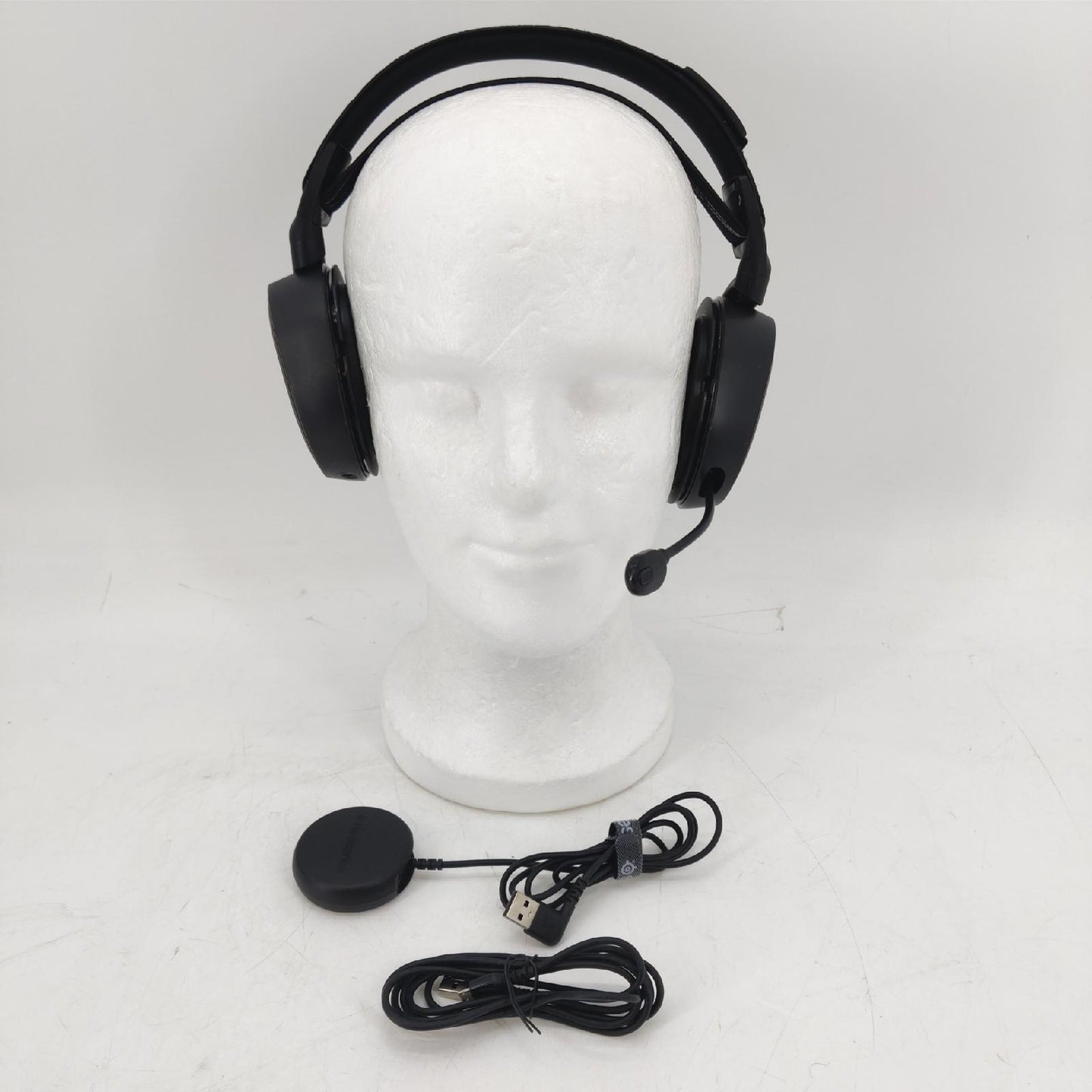 SteelSeries Arctis 9 Dual Wireless Gaming Headset gebraucht ohne Ohrpolster Audiokabel