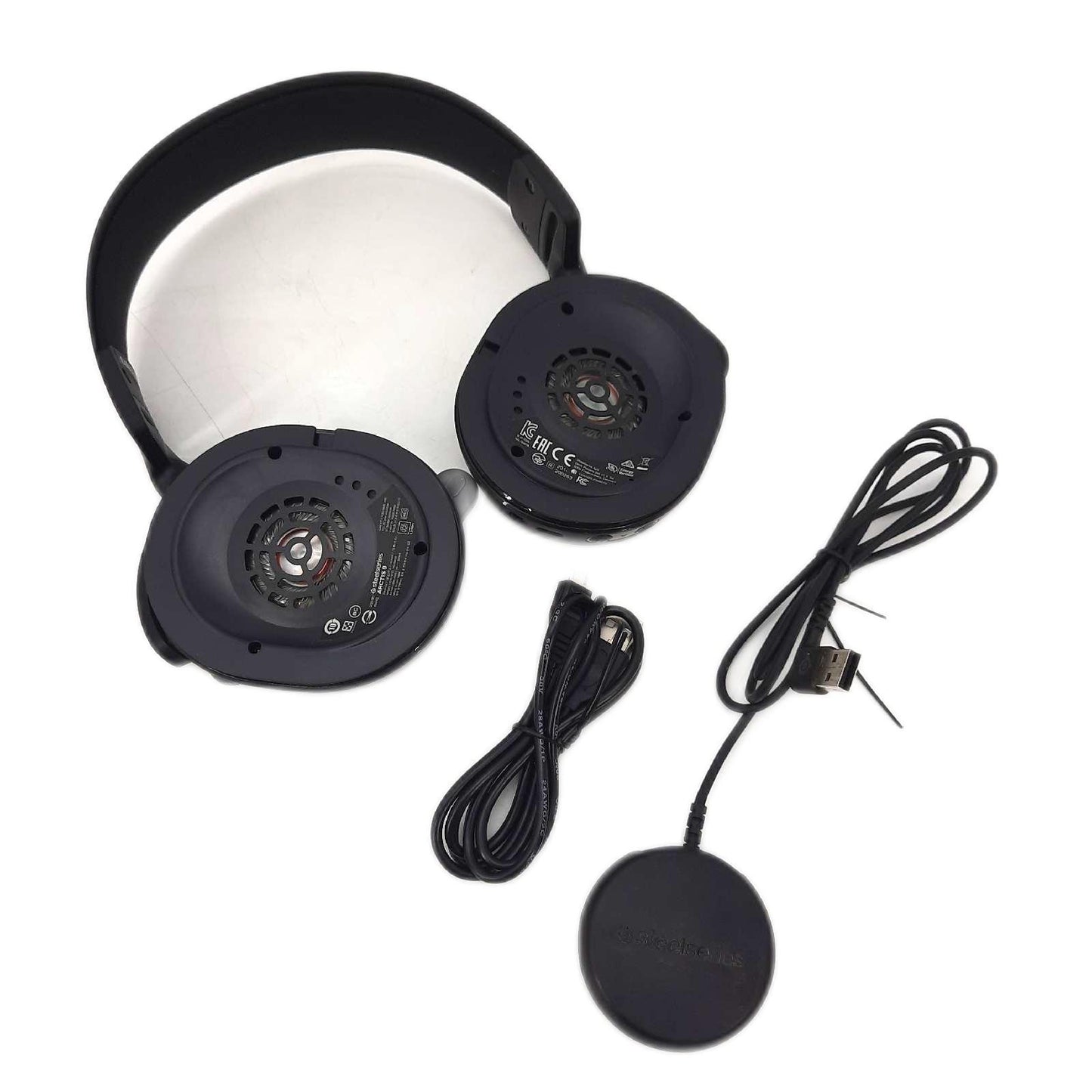 SteelSeries Arctis 9 Dual Wireless Gaming Headset ohne Ohrpolster Gebrauchsspuren