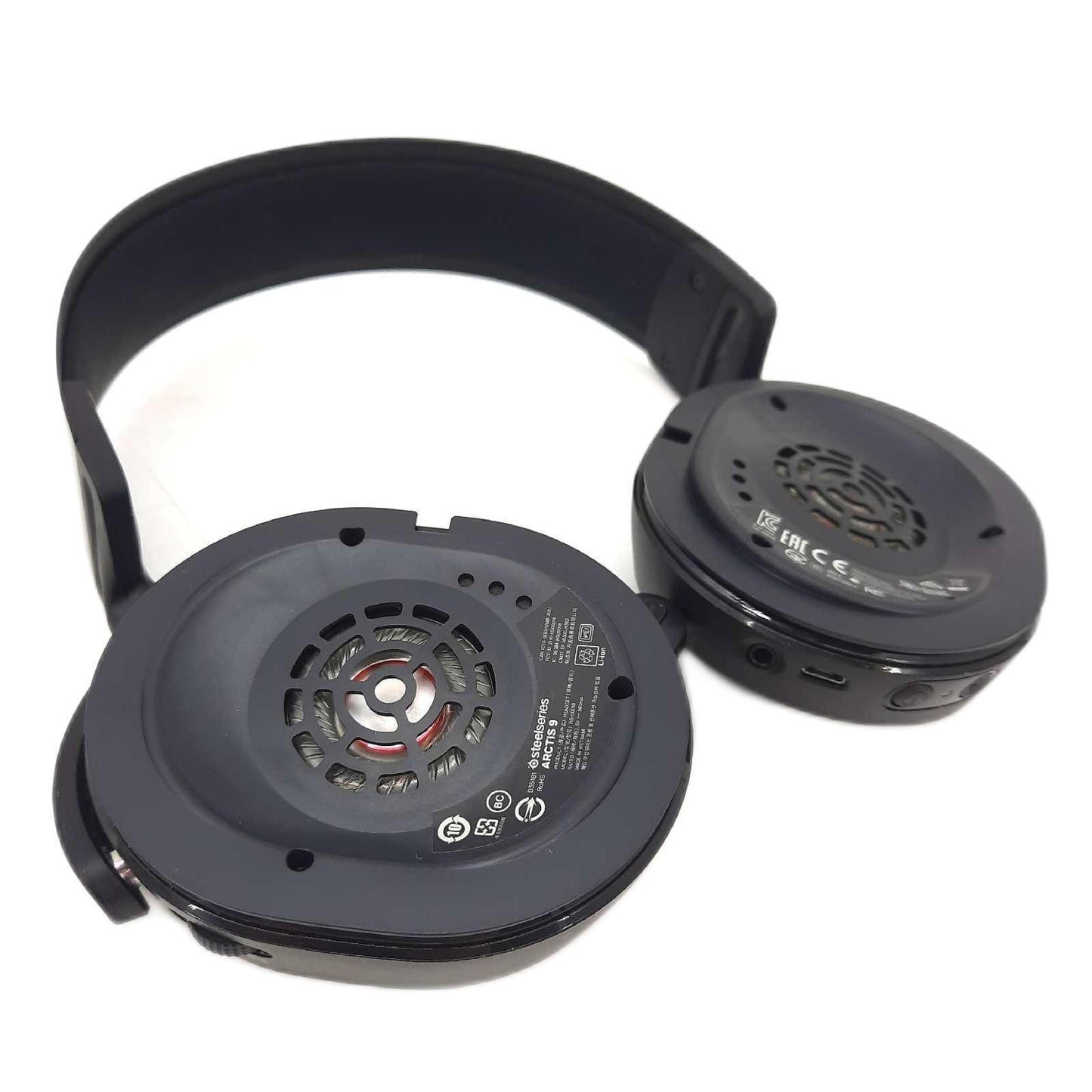 SteelSeries Arctis 9 Dual Wireless Gaming Headset ohne Ohrpolster Gebrauchsspuren