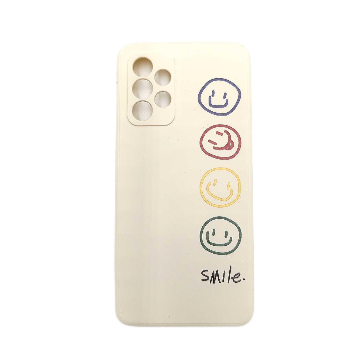 Samsung Handyhülle Smartphone Zubehör Galaxy A52S Smiles Muster Schöne Hülle