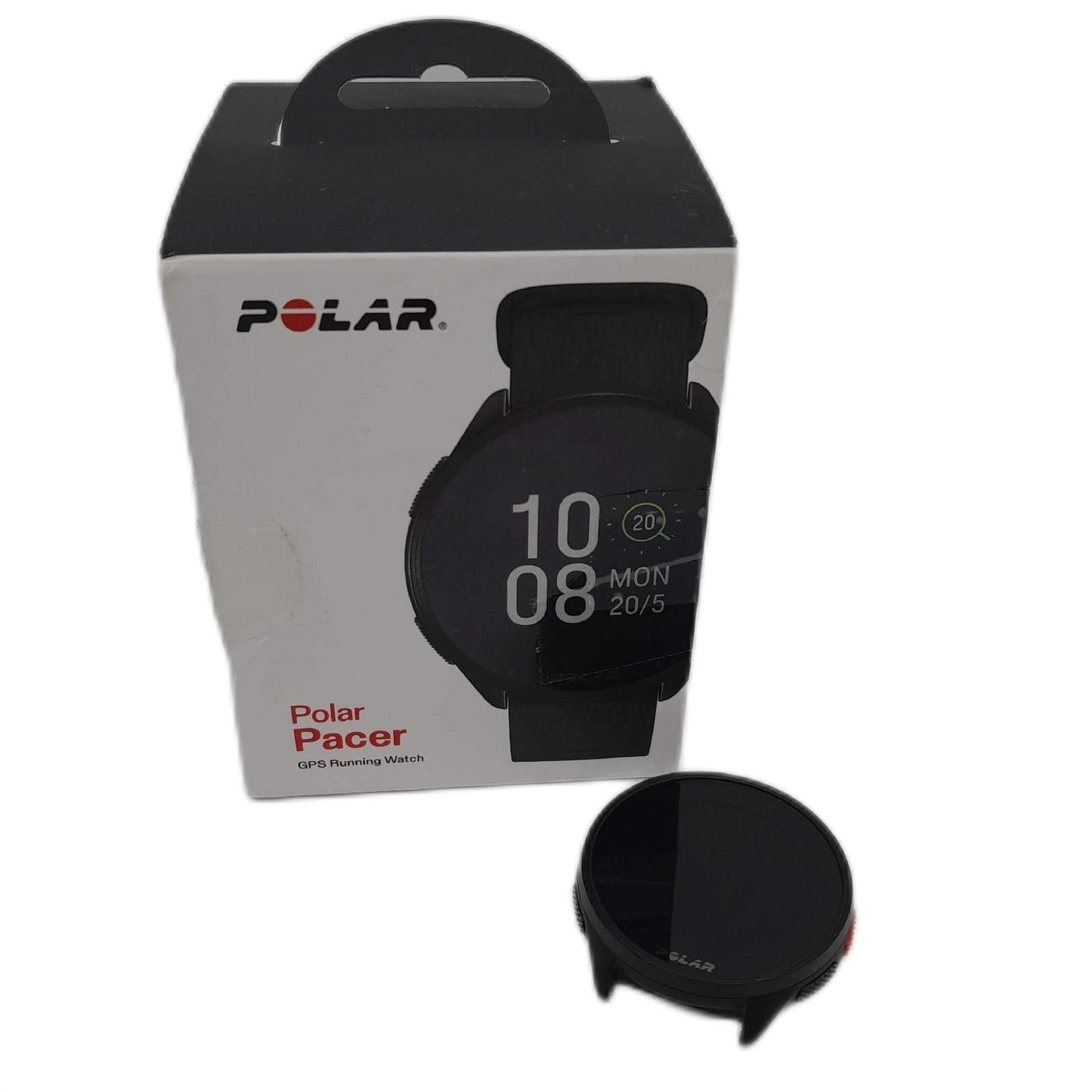 Polar Pacer GPS Laufuhr ultraschnell ultraleicht schwarz ohne Funktion
