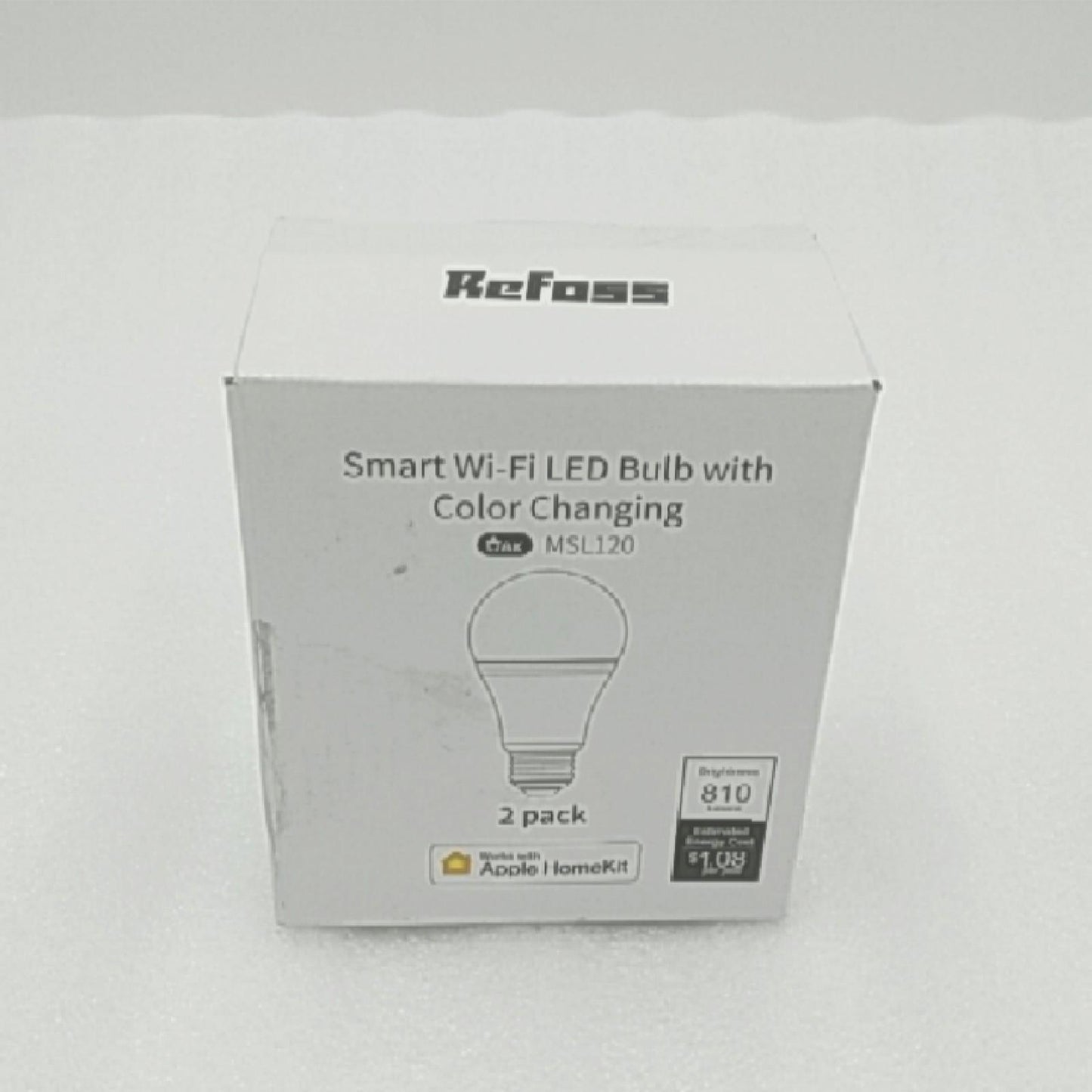Refoss Smart WLAN Glühbirne E27 unterstützt HomeKit, Intelligente Alexa Lampe Mehrfarbrige Dimmbare LED Light Bulb mit Siri, Alexa, Google Assitant, 9W 2700K-6500K Warmweiß, Kaltweiß, 2 Stück