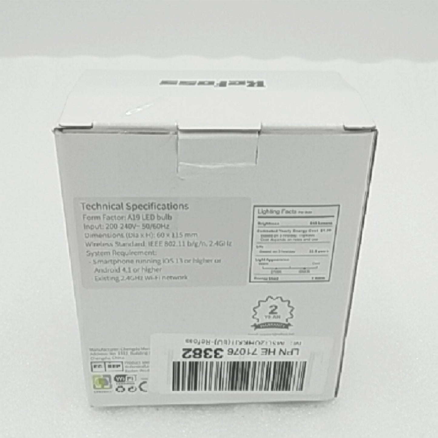 Refoss Smart WLAN Glühbirne E27 unterstützt HomeKit, Intelligente Alexa Lampe Mehrfarbrige Dimmbare LED Light Bulb mit Siri, Alexa, Google Assitant, 9W 2700K-6500K Warmweiß, Kaltweiß, 2 Stück