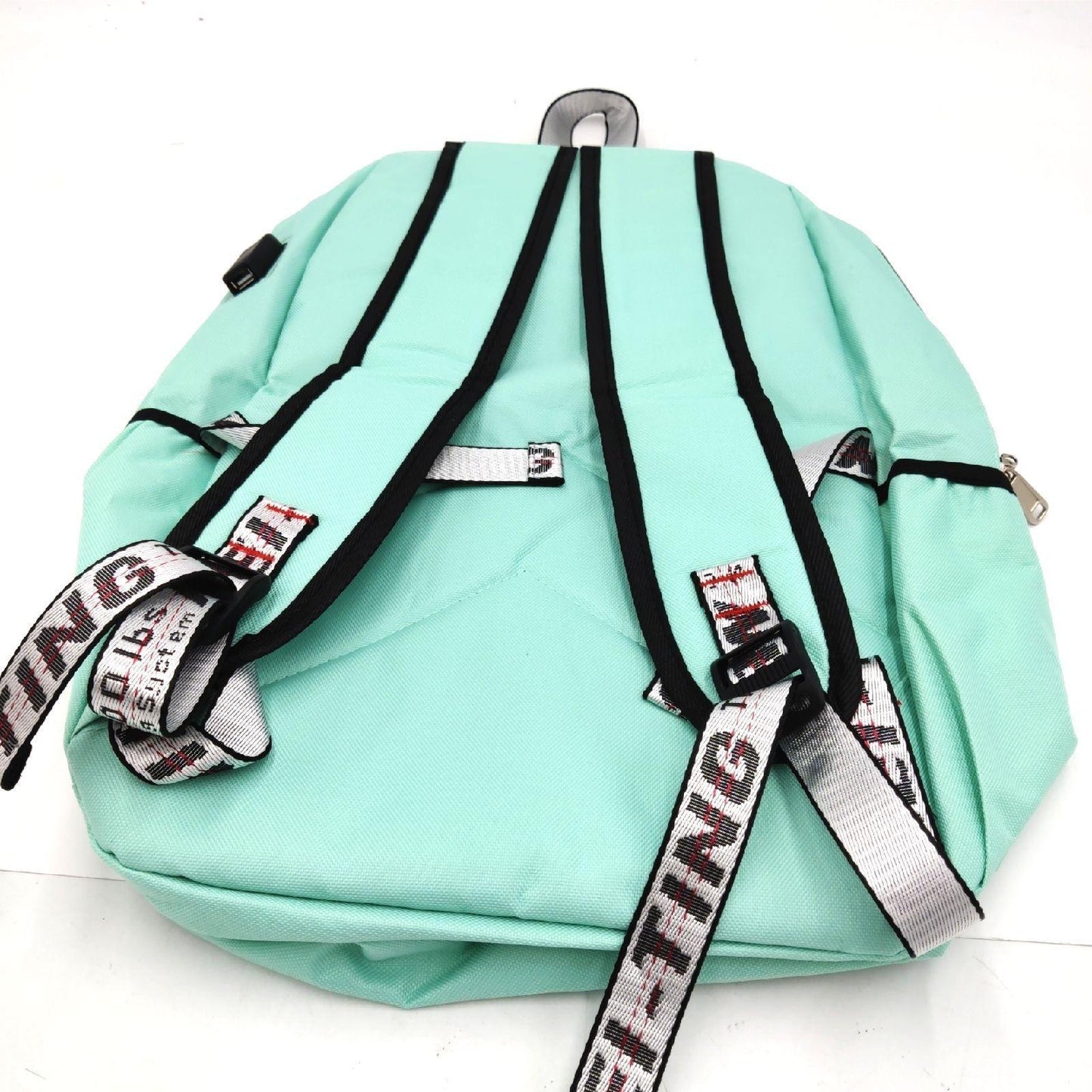 HANXIUCAO Schulrucksack Schulranzen Schultasche Verschlossen USB Ladeansch