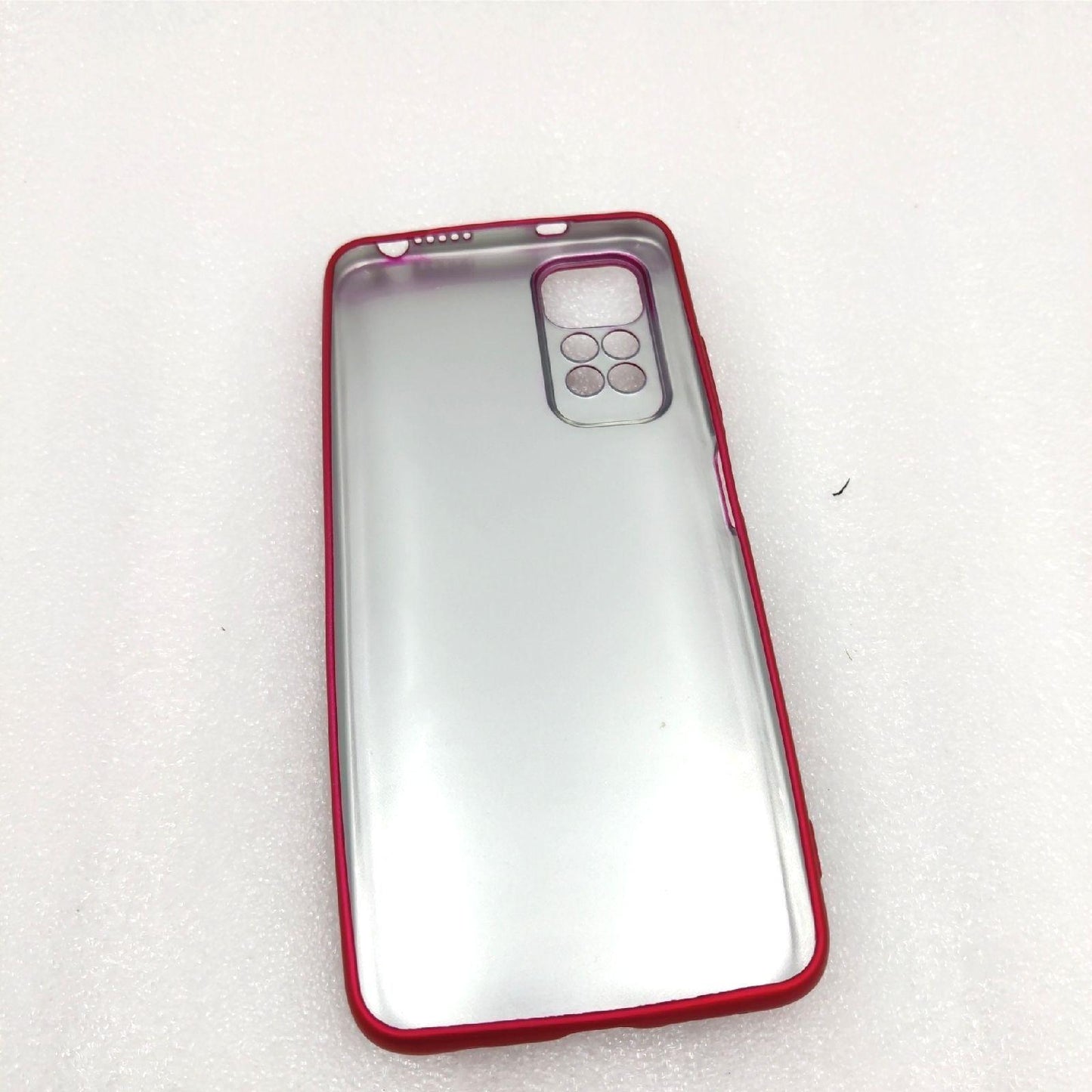 kwmobile Handyhülle Smartphone Zubehör Xiaomi Redmi Note 11 Metallisch Schimmernd Pink Silikon