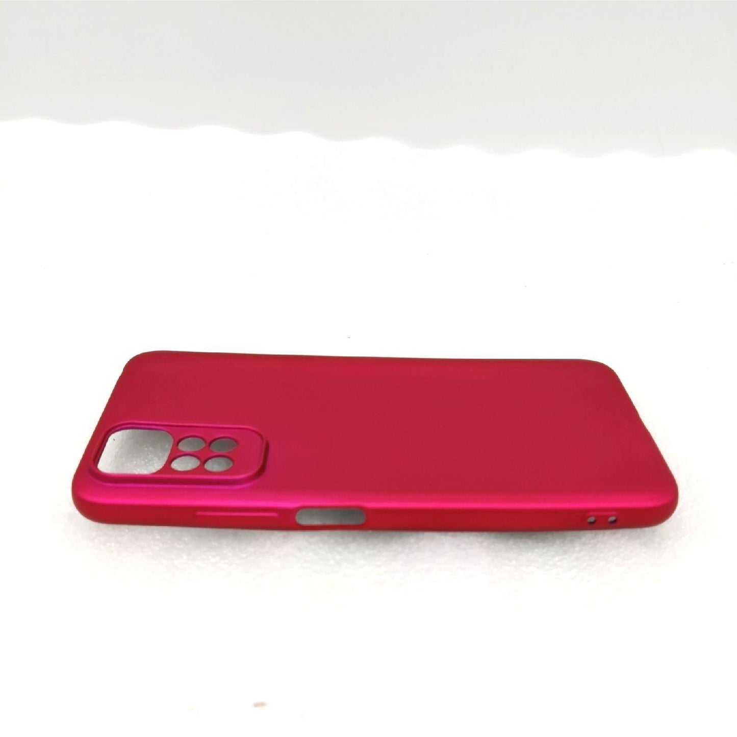 kwmobile Handyhülle Smartphone Zubehör Xiaomi Redmi Note 11 Metallisch Schimmernd Pink Silikon
