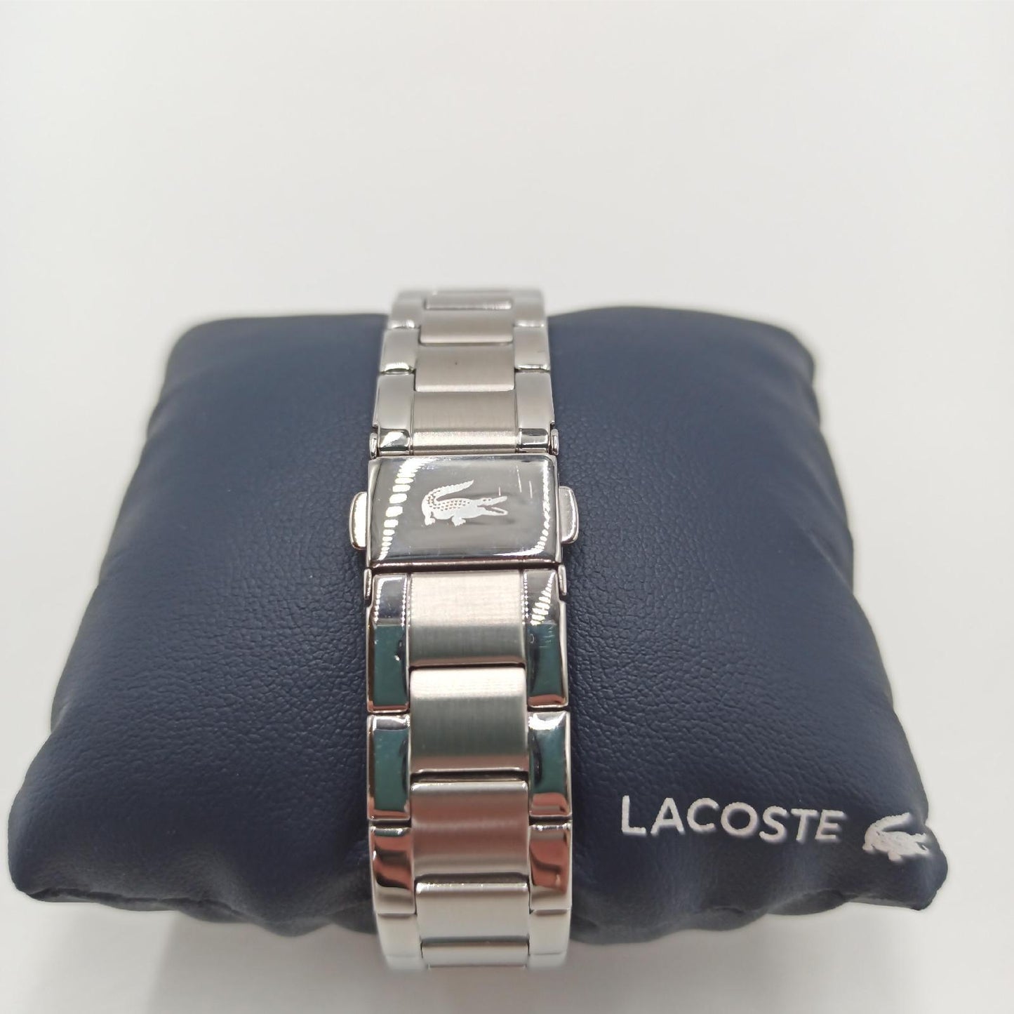 Lacoste Analog Quarzuhr für Damen mit Silbernes Edelstahlarmband - 2001081
