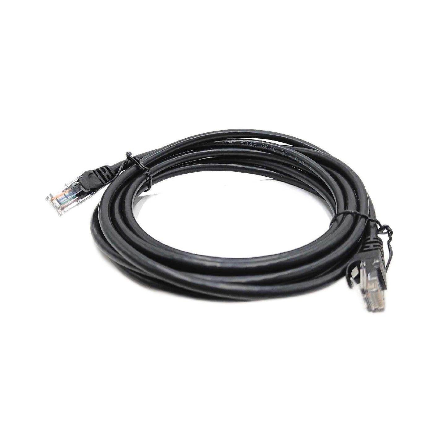 Amazon Basics Ethernetkabel Netzwerkzubehör RJ45 Cat6 Gigabit Internet Verbindung 3 Meter Schwarz