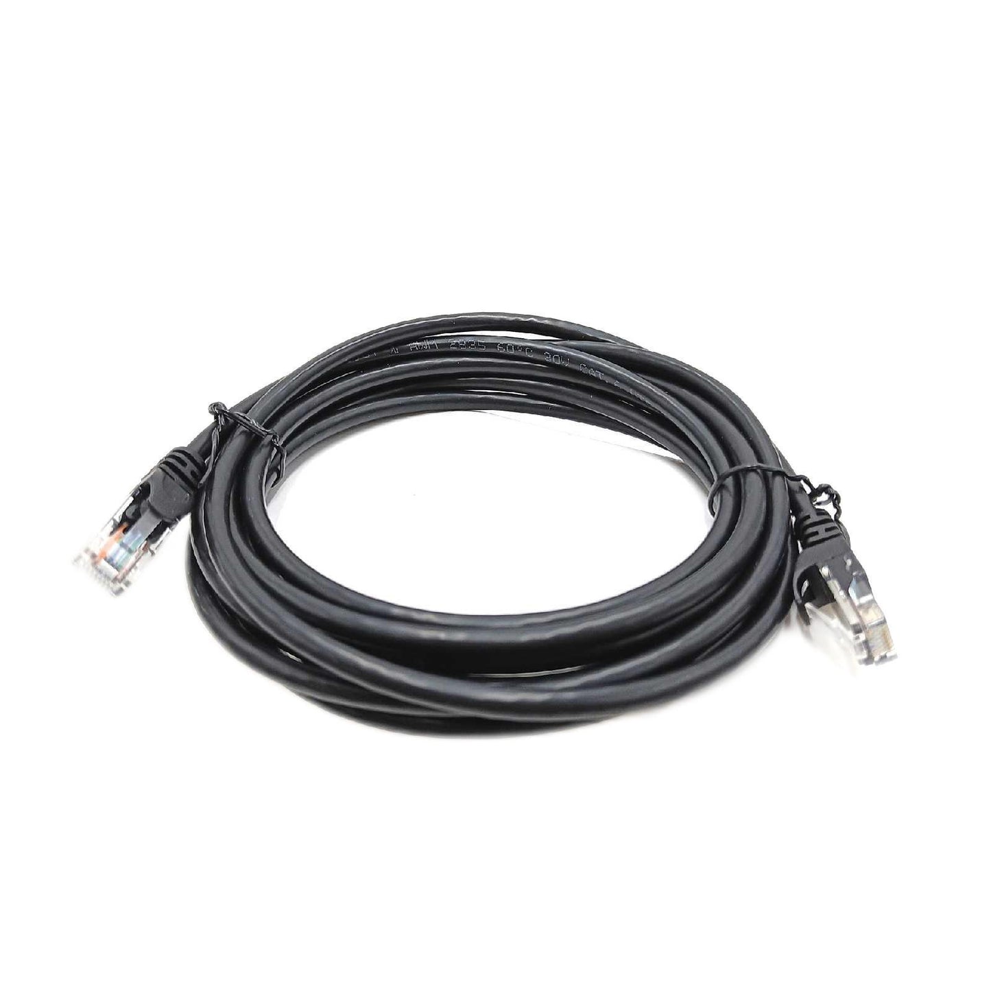 Amazon Basics Ethernetkabel Netzwerkzubehör RJ45 Cat6 Gigabit Internet Verbindung 3 Meter Schwarz