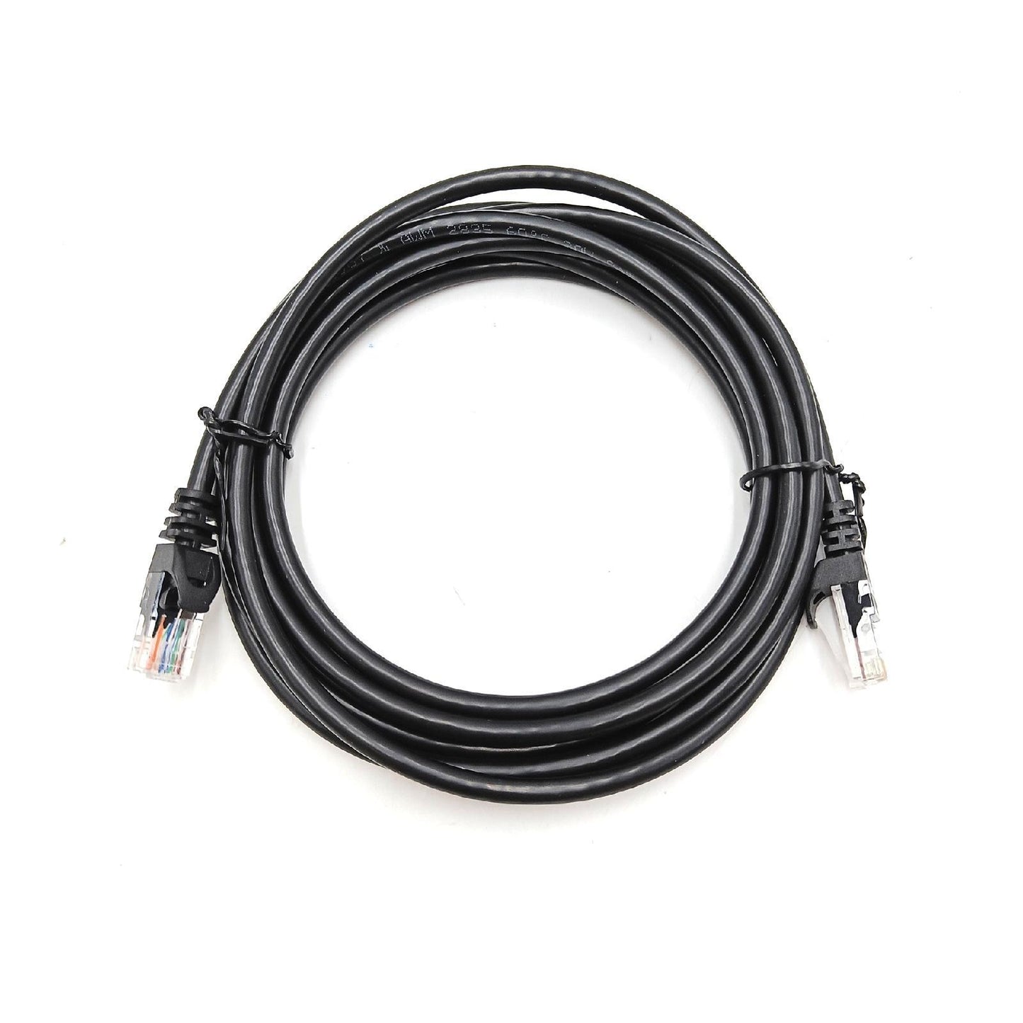 Amazon Basics Ethernetkabel Netzwerkzubehör RJ45 Cat6 Gigabit Internet Verbindung 3 Meter Schwarz