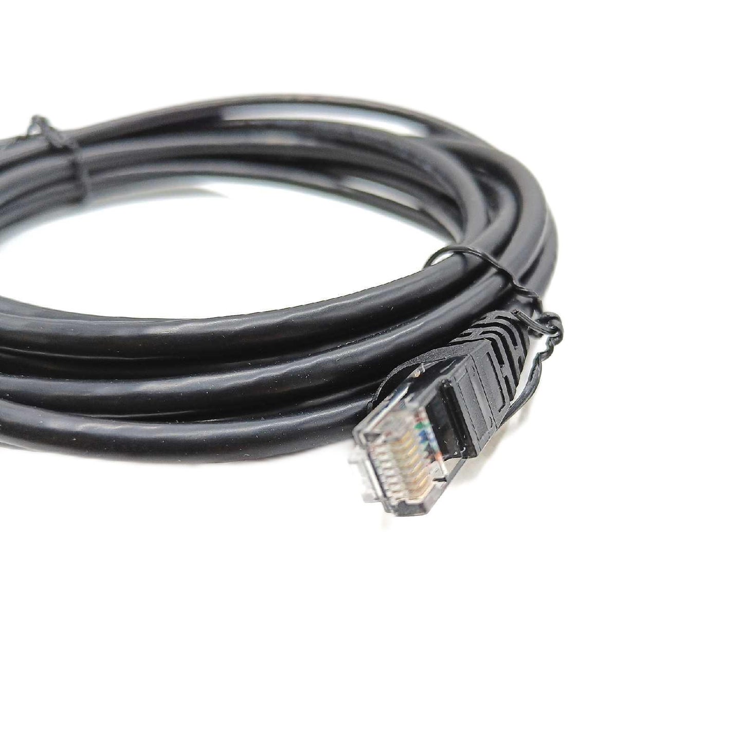 Amazon Basics Ethernetkabel Netzwerkzubehör RJ45 Cat6 Gigabit Internet Verbindung 3 Meter Schwarz