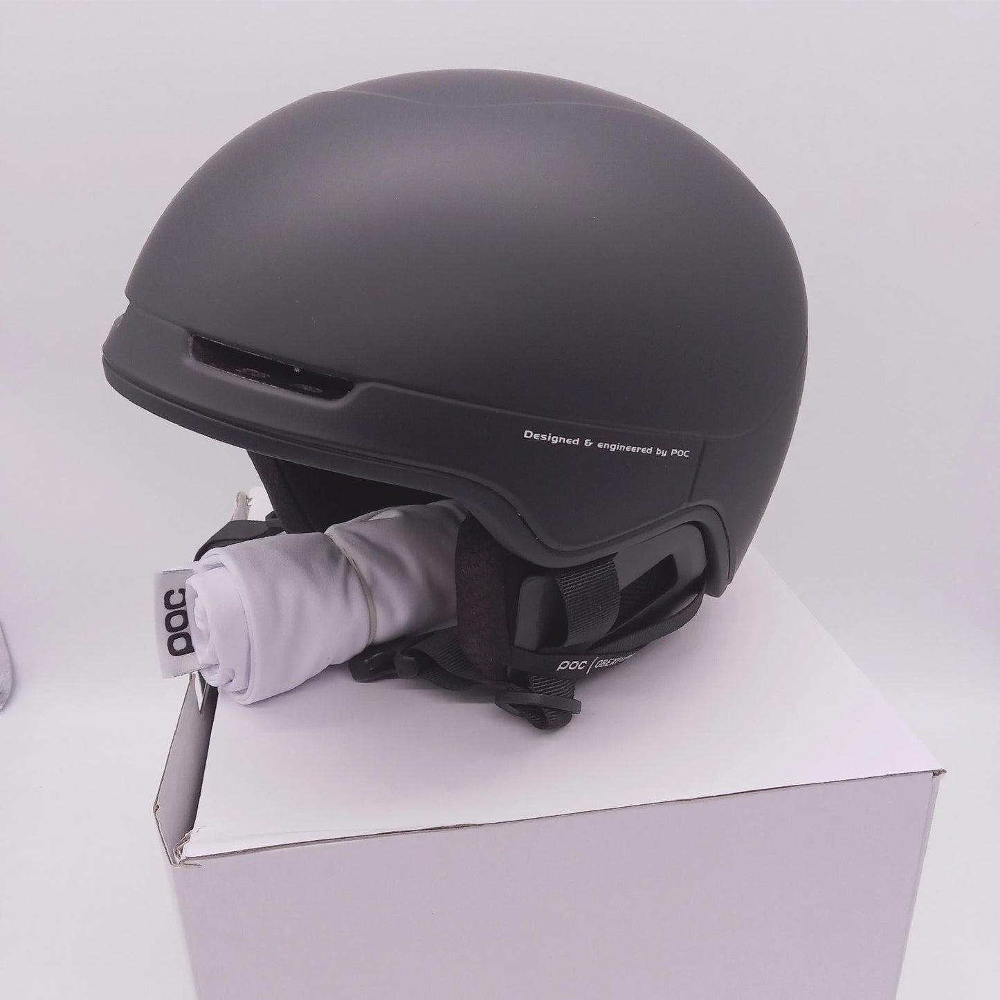 POC Skihelm Snowboardhelm Obex Pure optimaler Schutz Piste_uv_abseits