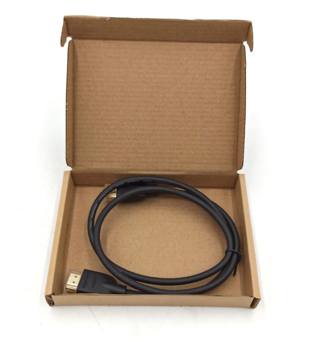 Amazon Basics 4K-HDMI-Kabel  0.9 m  18 Gbit/s Highspeed mit Ethernet  4K@60Hz  2160p  Schwarz