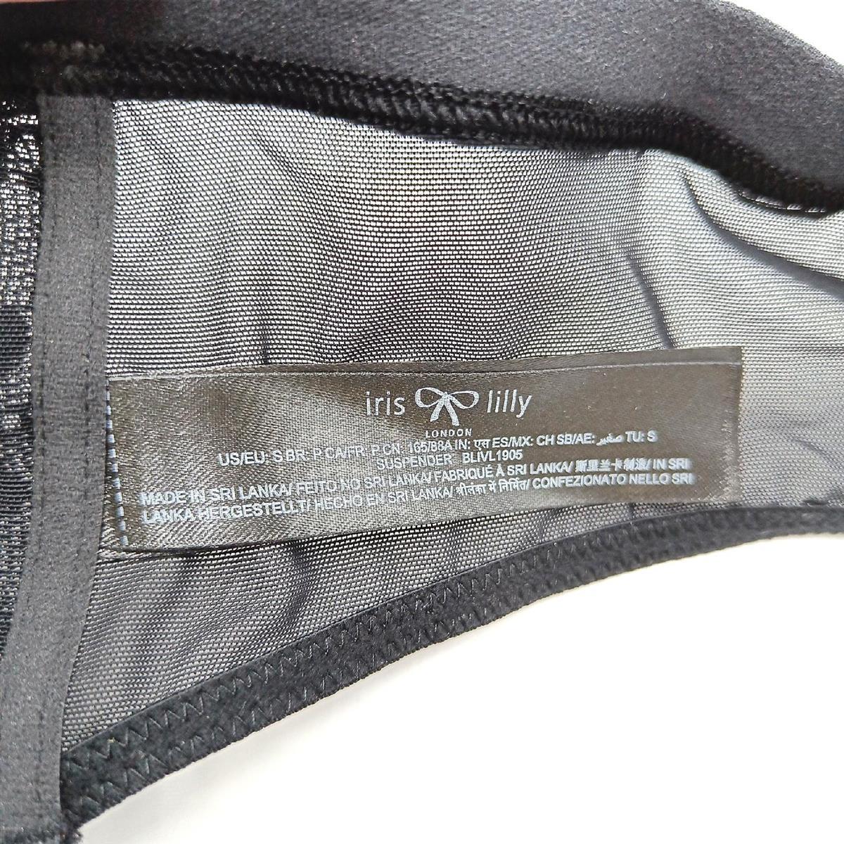 Iris Lilly Hosenträger Damenmode Schwarz 36 Verstellbar Elegant Basic Accessoire
