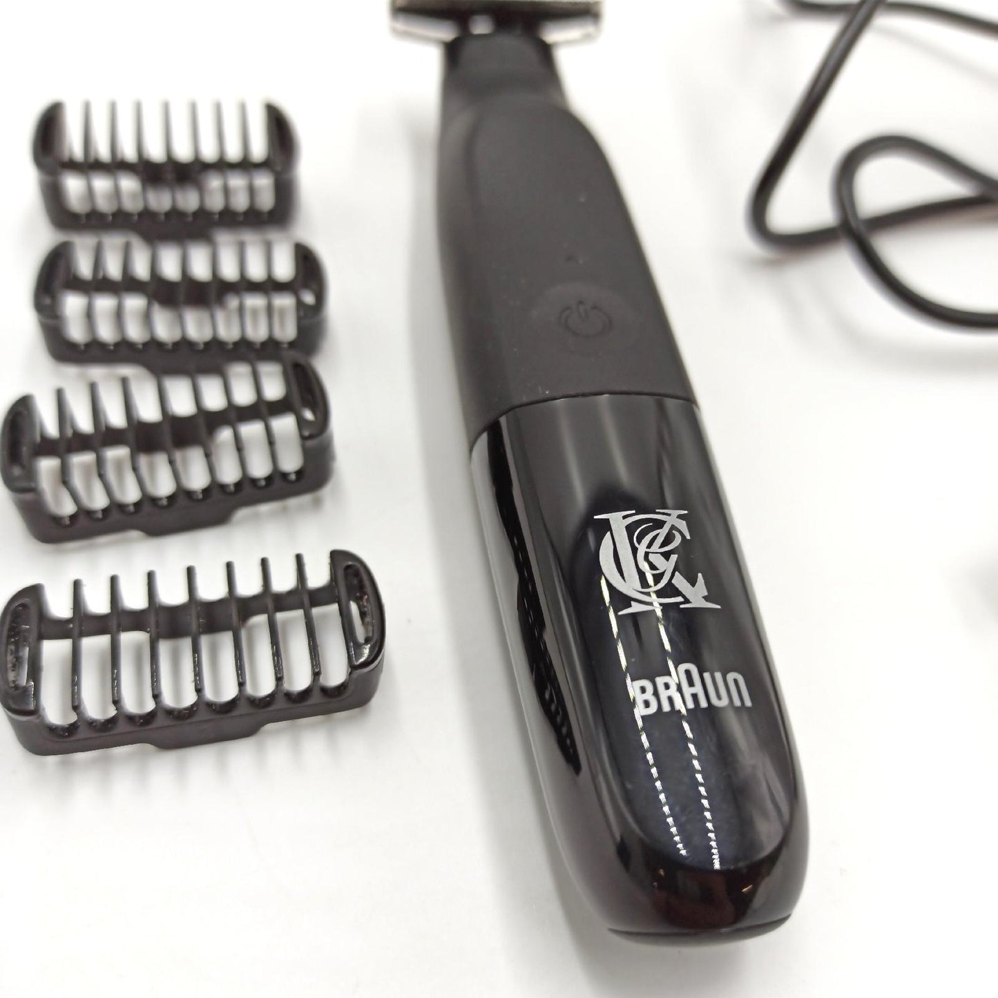 King C Gillette Kurzbartschneider Bartpflege Style Master 4 D Klinge kabellos praktisch leicht und präzise schneiden