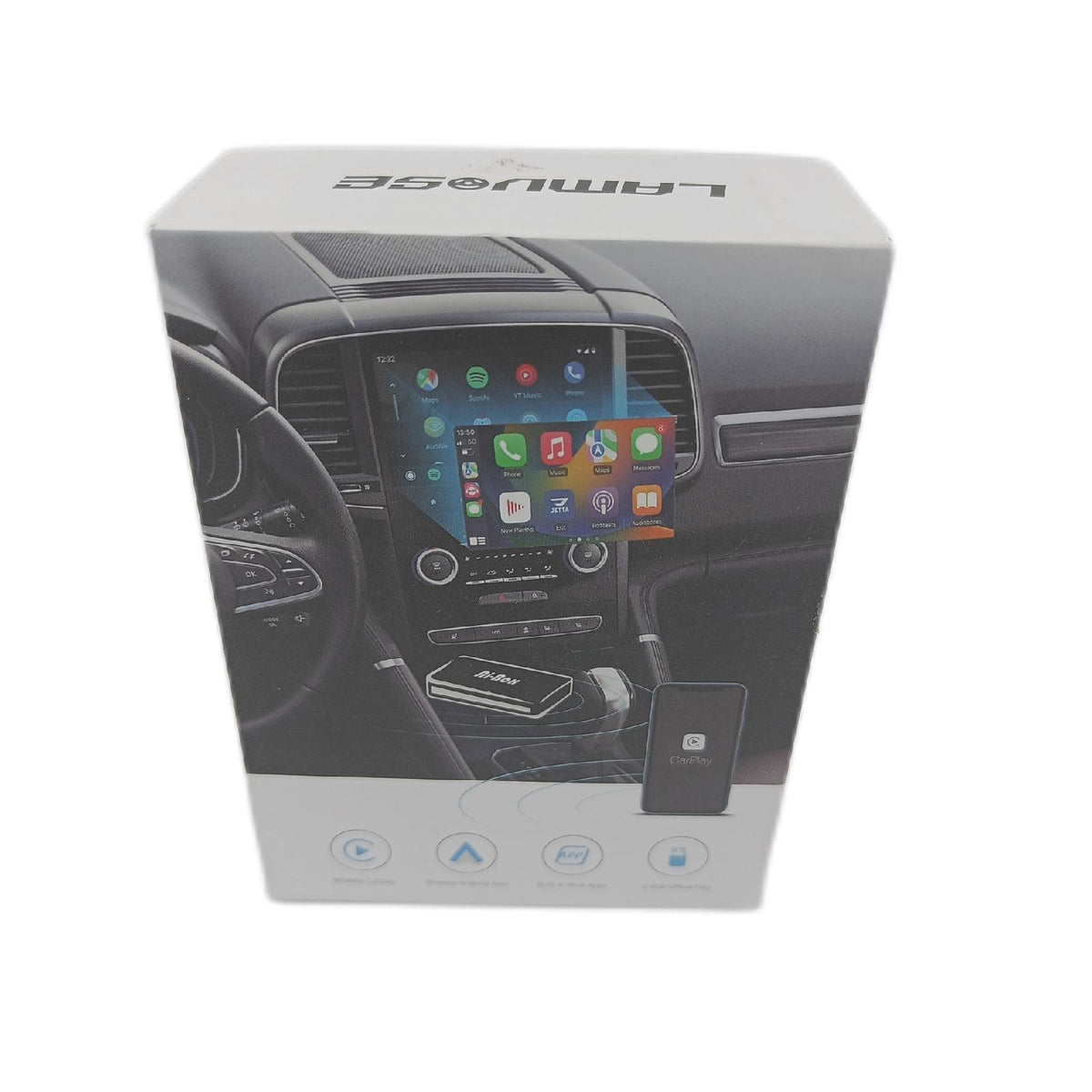 Carplay Adapter Auto Elektronik Satz Wireless YouTube Netflix Android Auto Apple Carplay wireless adapter für BMW