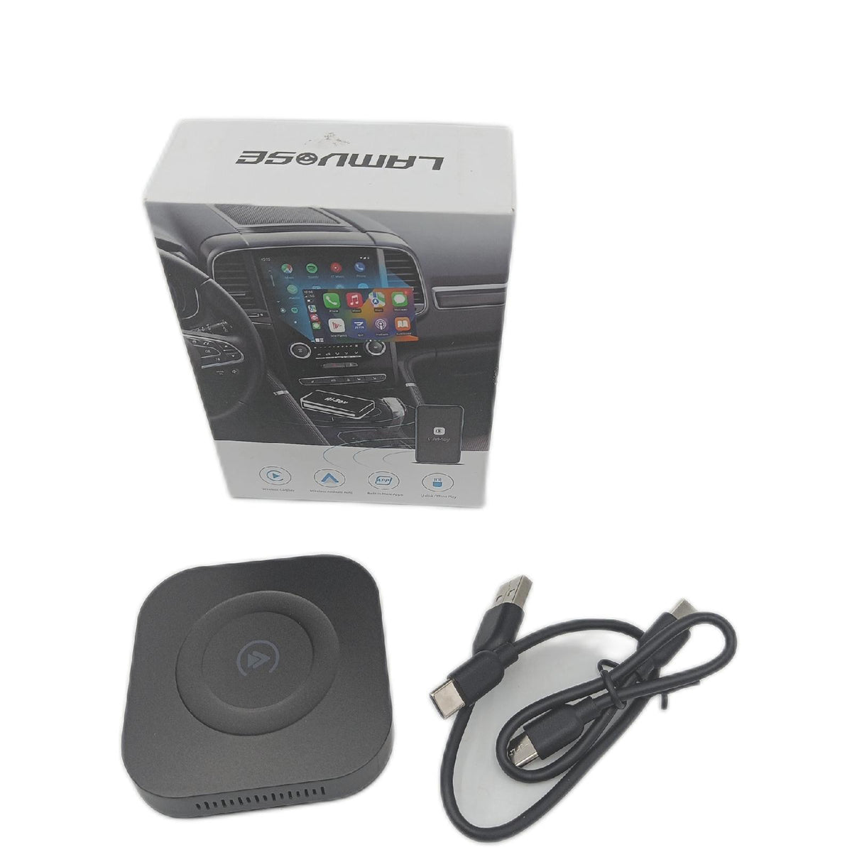 Carplay Adapter Auto Elektronik Satz Wireless YouTube Netflix Android Auto Apple Carplay wireless adapter für BMW