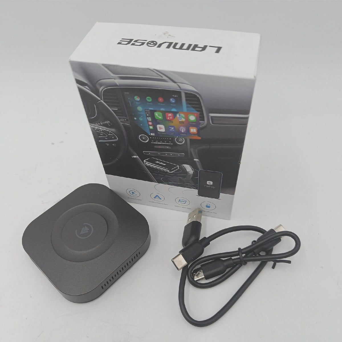 Carplay Adapter Auto Elektronik Satz Wireless YouTube Netflix Android Auto Apple Carplay wireless adapter für BMW