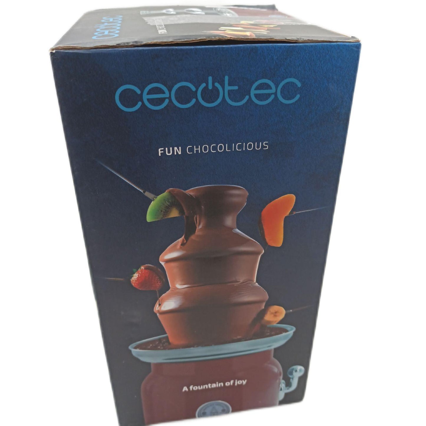 Cecotec Schokoladenbrunnen Küchengeräte Retro Turmdesign Chocolicious Genuss Erlebnis