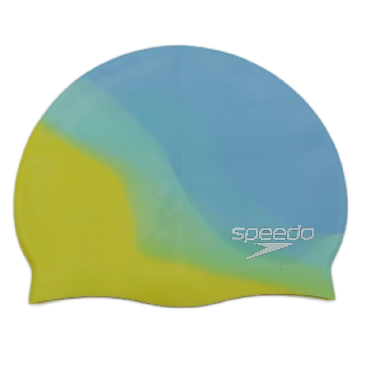 Speedo Junior Multi Silikon Badekappe Unisex Kinder Blau One Size Schwimmkappe