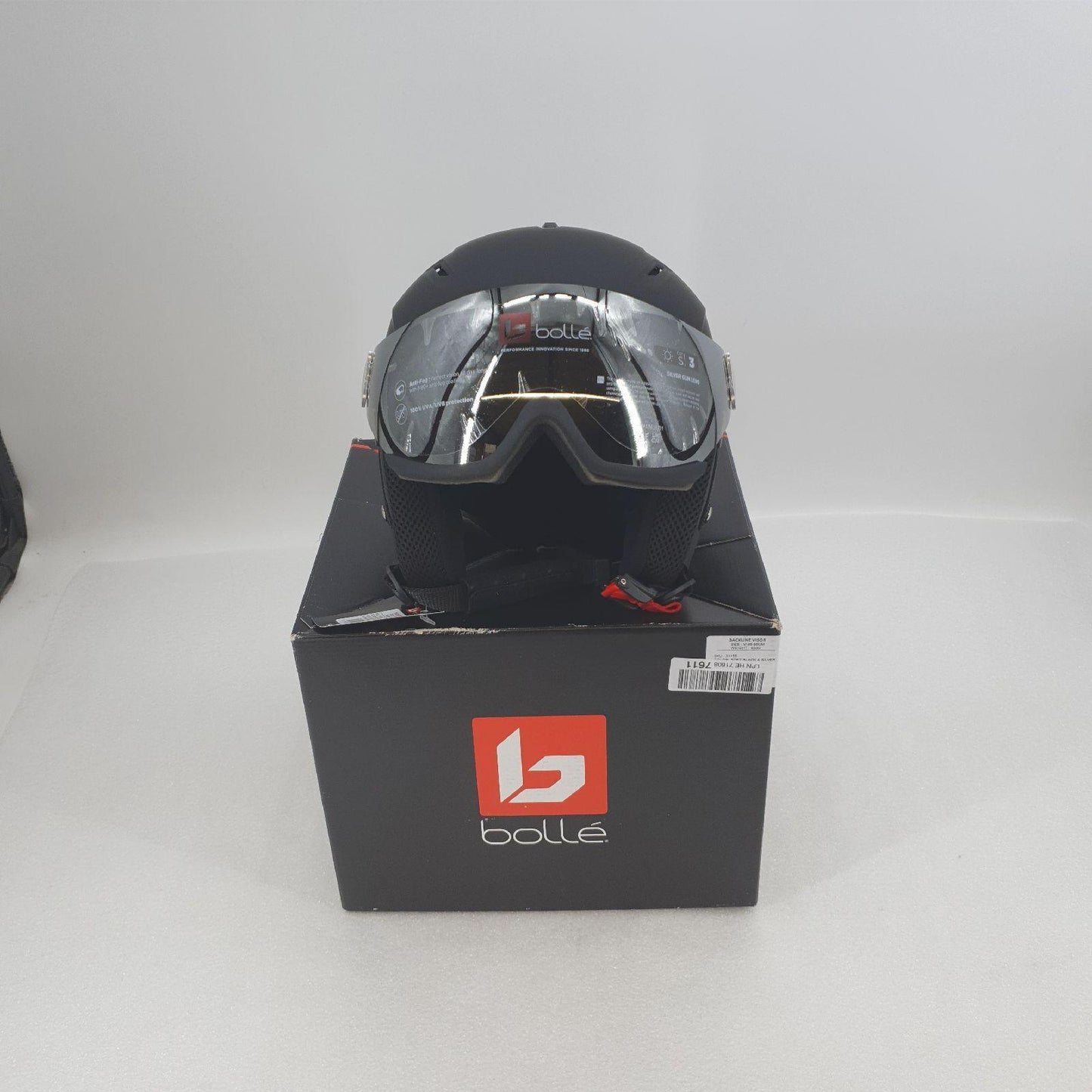Bollä Skihelm Sportausrüstung Backline Visor Soft Unisex Skihelm BlackSilver