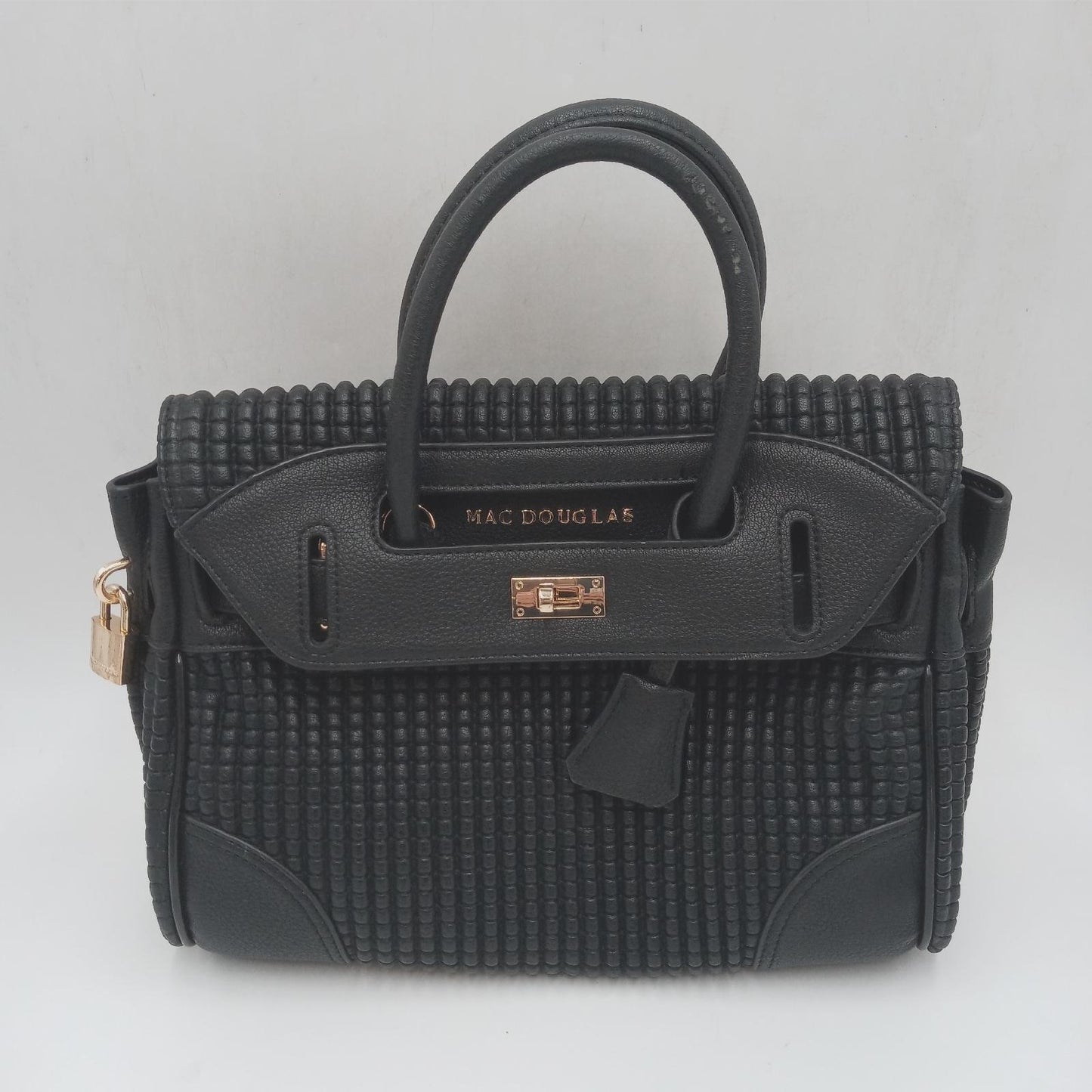 Mac Douglas Handtasche Damenmode Taschen Pyla Bryan Schwarz Leder Alltag Trends