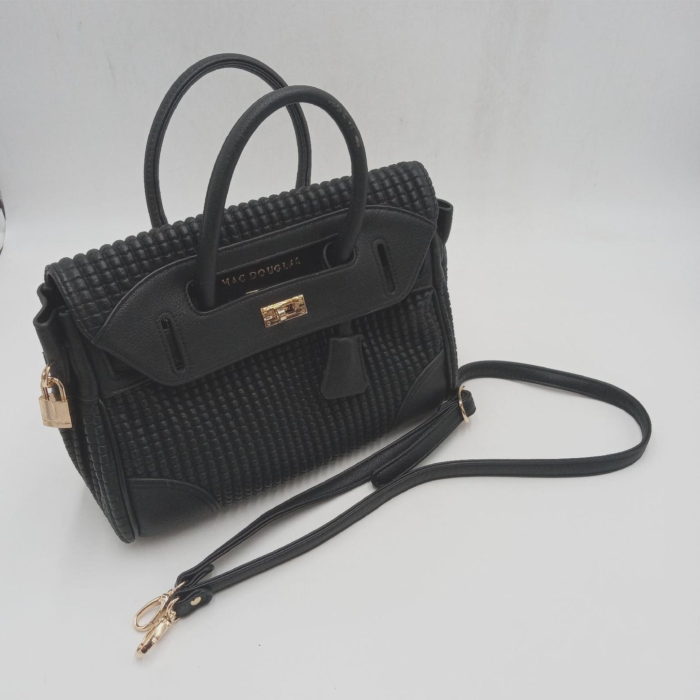 Mac Douglas Handtasche Damenmode Taschen Pyla Bryan Schwarz Leder Alltag Trends