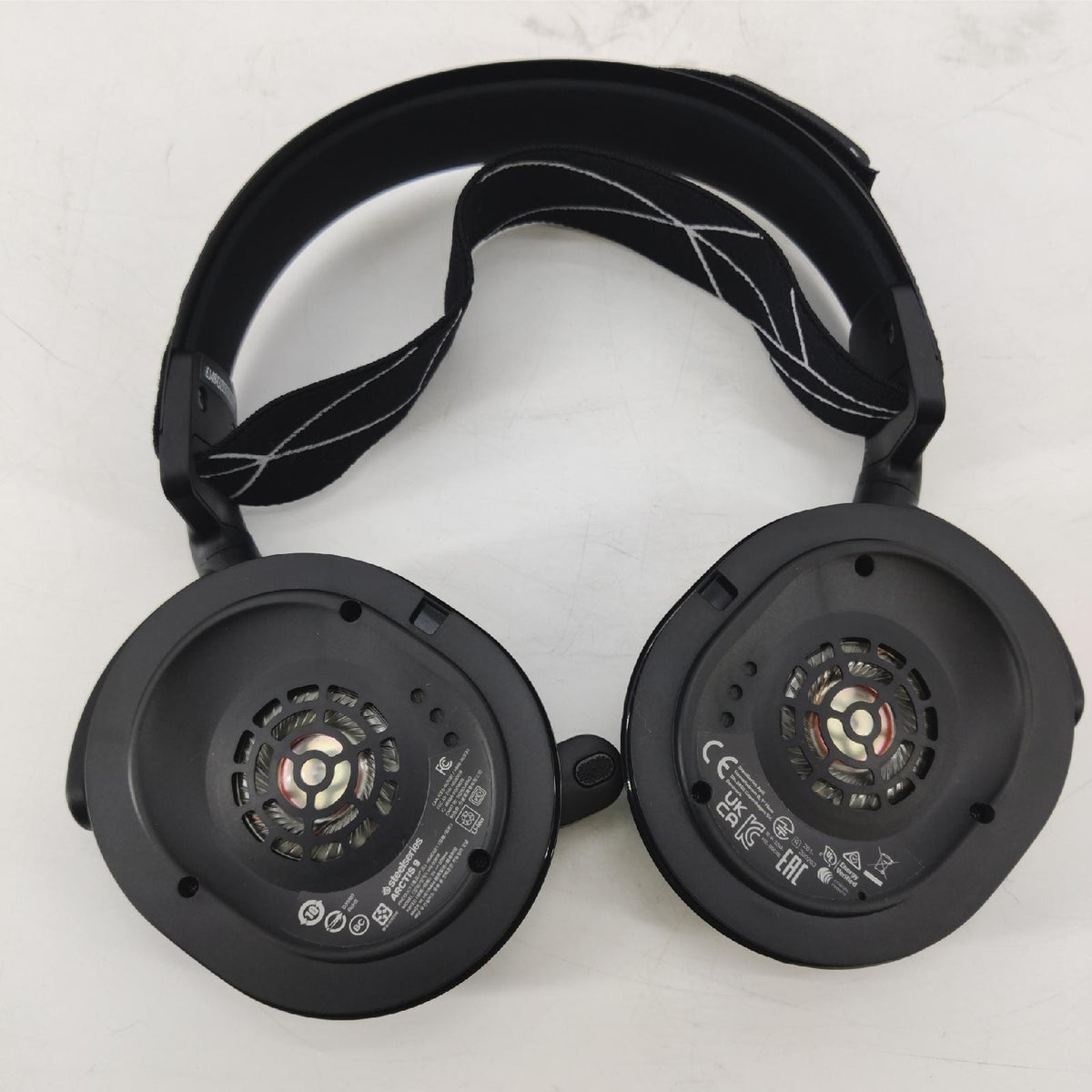 SteelSeries Arctis 9 Dual Wireless Gaming Kopfhörer ohne Ohrpolster