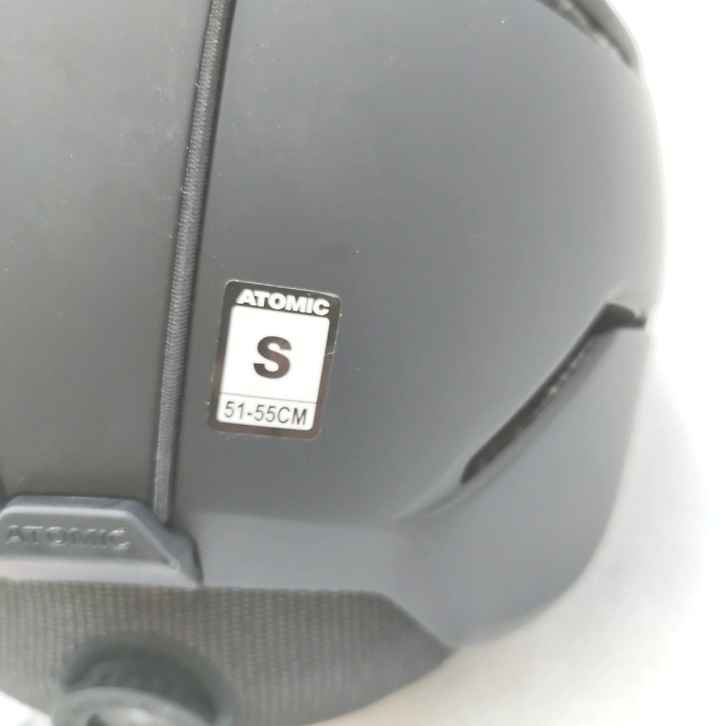 Atomic Skihelm Schutzhelm Snowboard Snow 360 Grad Fit Schwarz Größe S Unisex