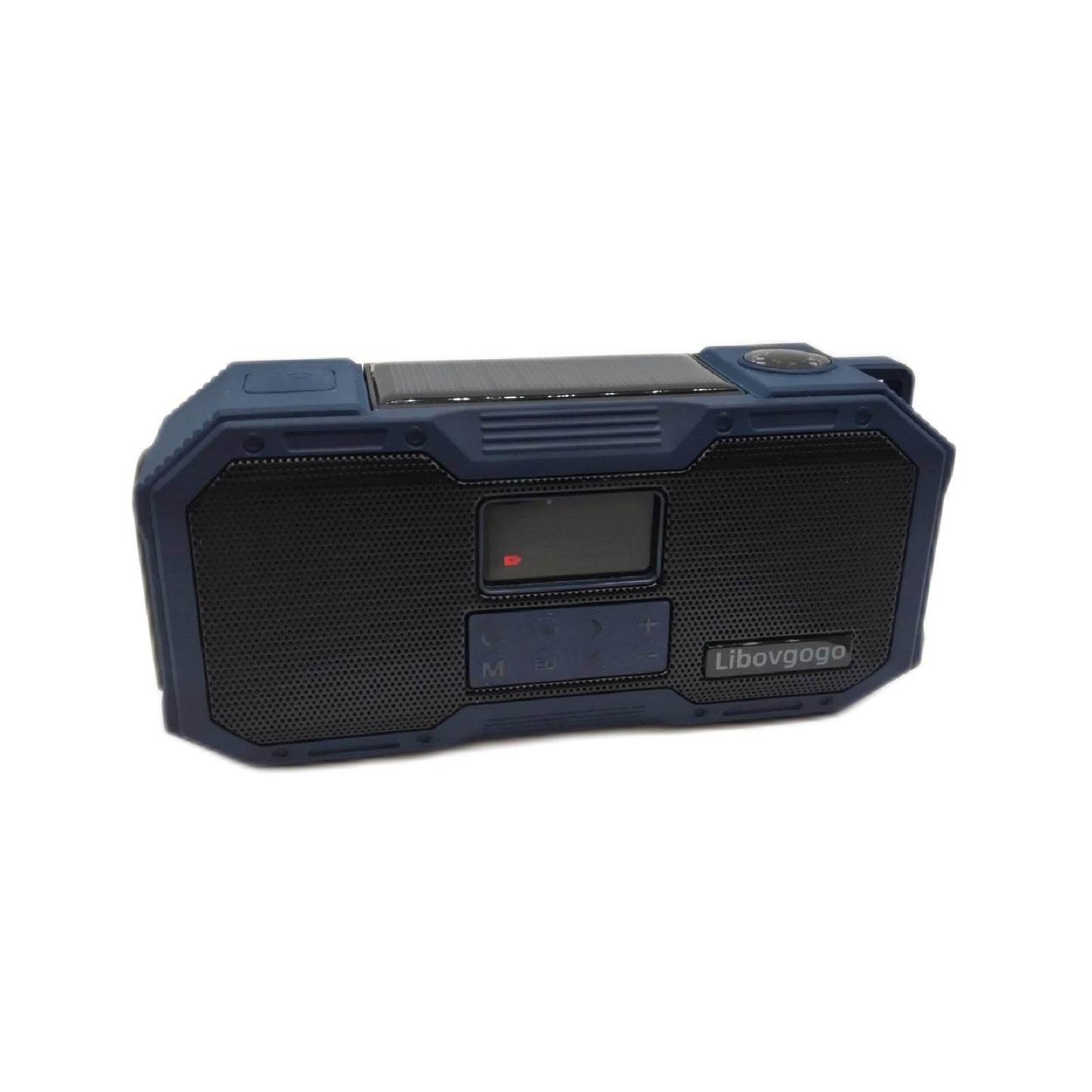 Libovgogo Kurbelradio Notfallausrüstung DF 588 Solarladegerät Bluetooth Taschen