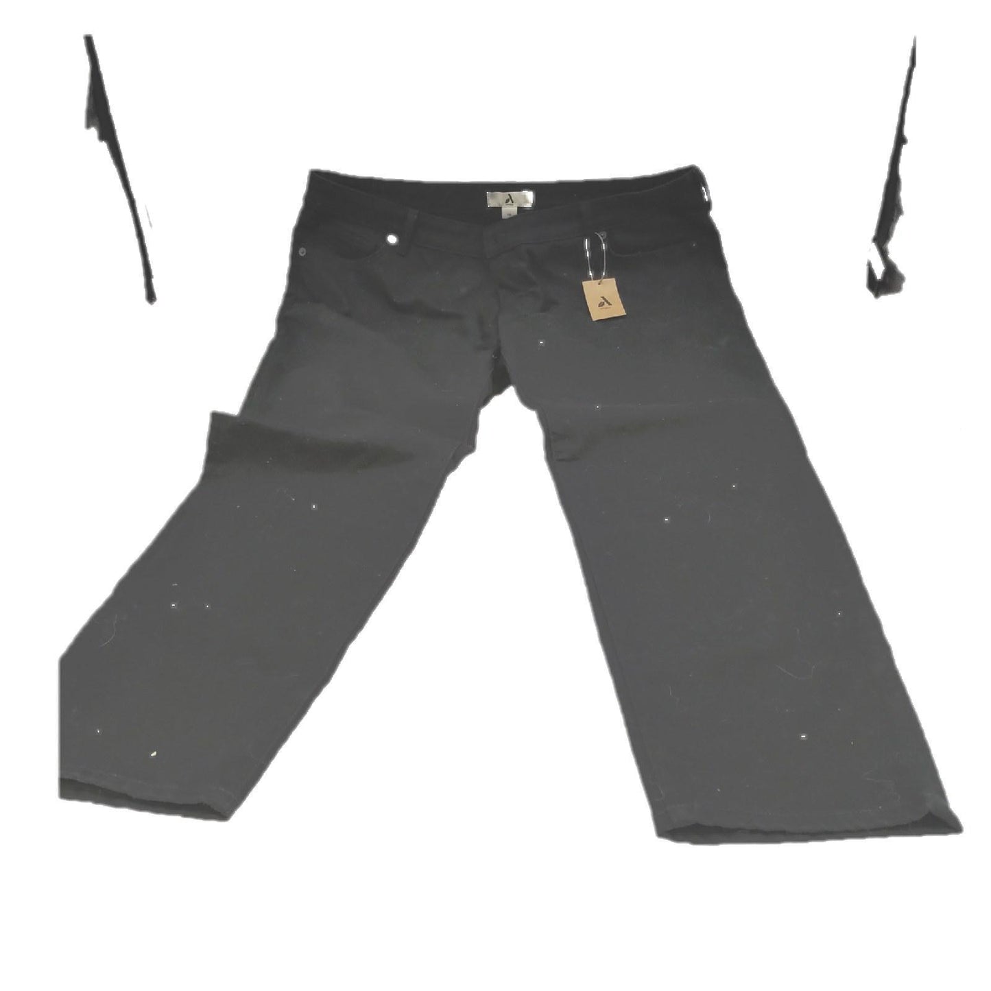 Amazon Aware Damen Jeans Bekleidung schmal geschnitten schwarz 46 mittelhohe Taille elegant