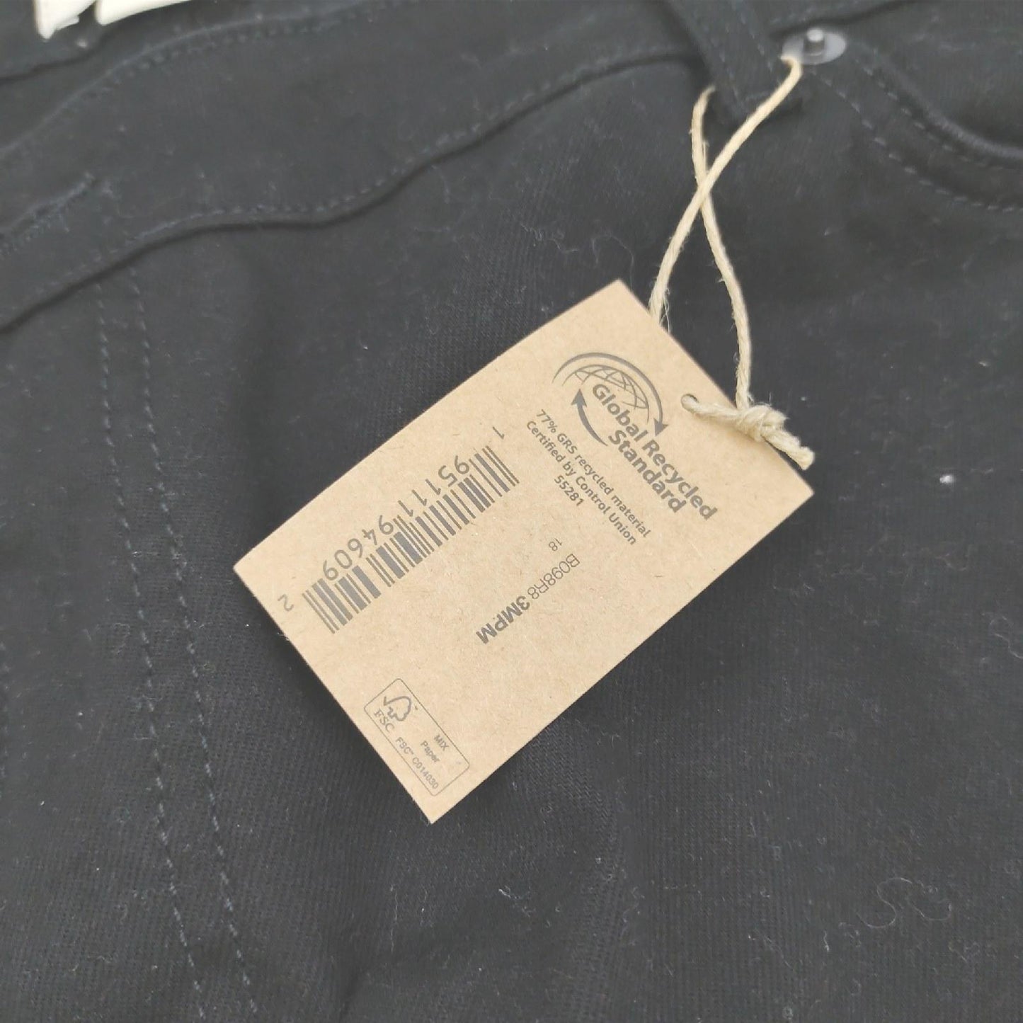 Amazon Aware Damen Jeans Bekleidung schmal geschnitten schwarz 46 mittelhohe Taille elegant