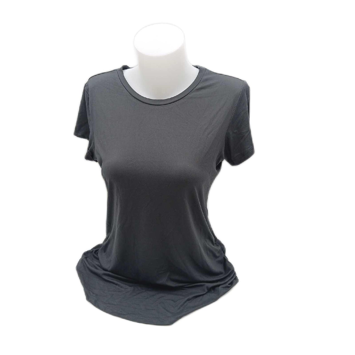 GO HEAVY Damen T Shirt Sportbekleidung Pilates Jogging Yoga Feuchtigkeitsabsorb