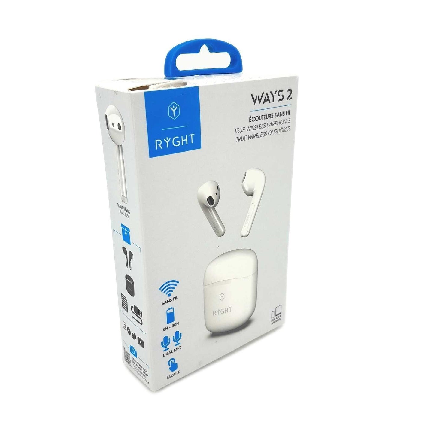 RYGHT Kopfhörer Wireless Audio Zubehör Ways 2 R483218 25 Stunden Spielzeit