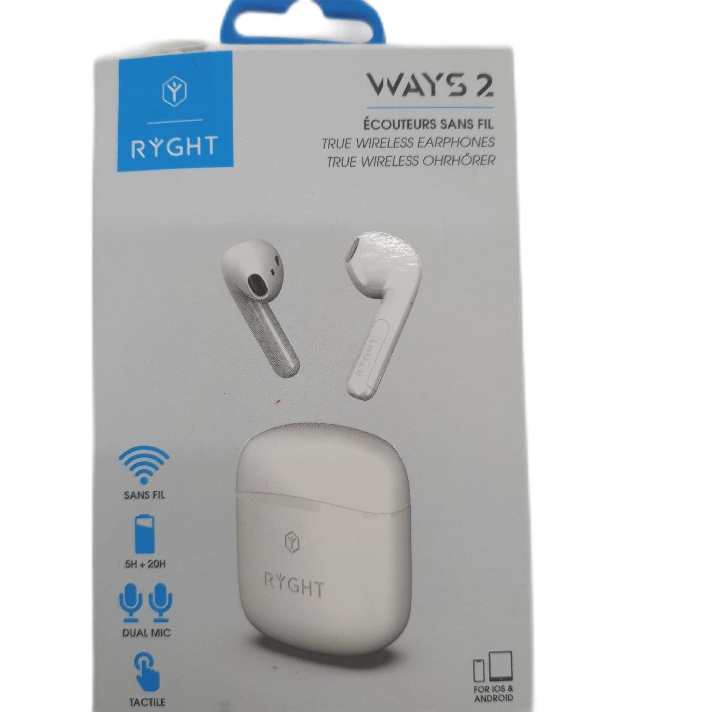 RYGHT Kopfhörer Wireless Audio Zubehör Ways 2 R483218 25 Stunden Spielzeit