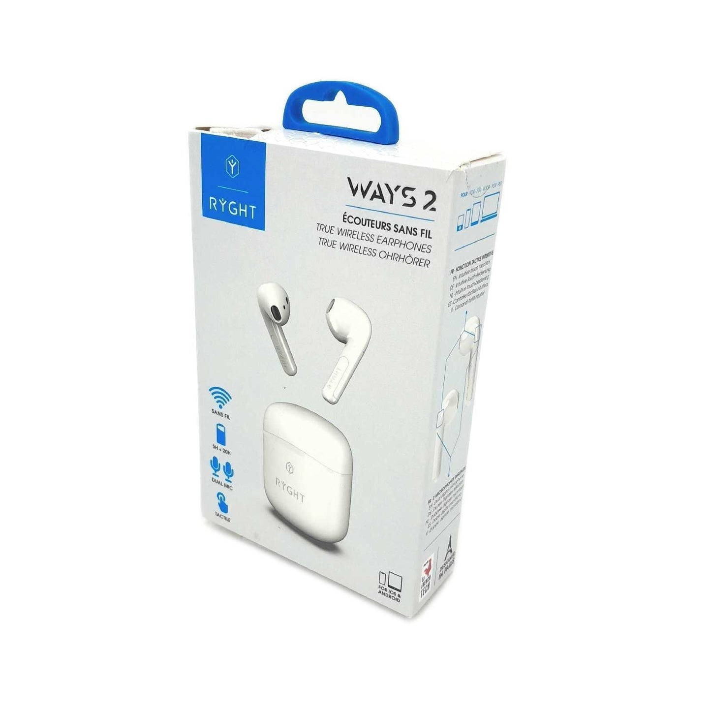 RYGHT Kopfhörer Wireless Audio Zubehör Ways 2 R483218 25 Stunden Spielzeit