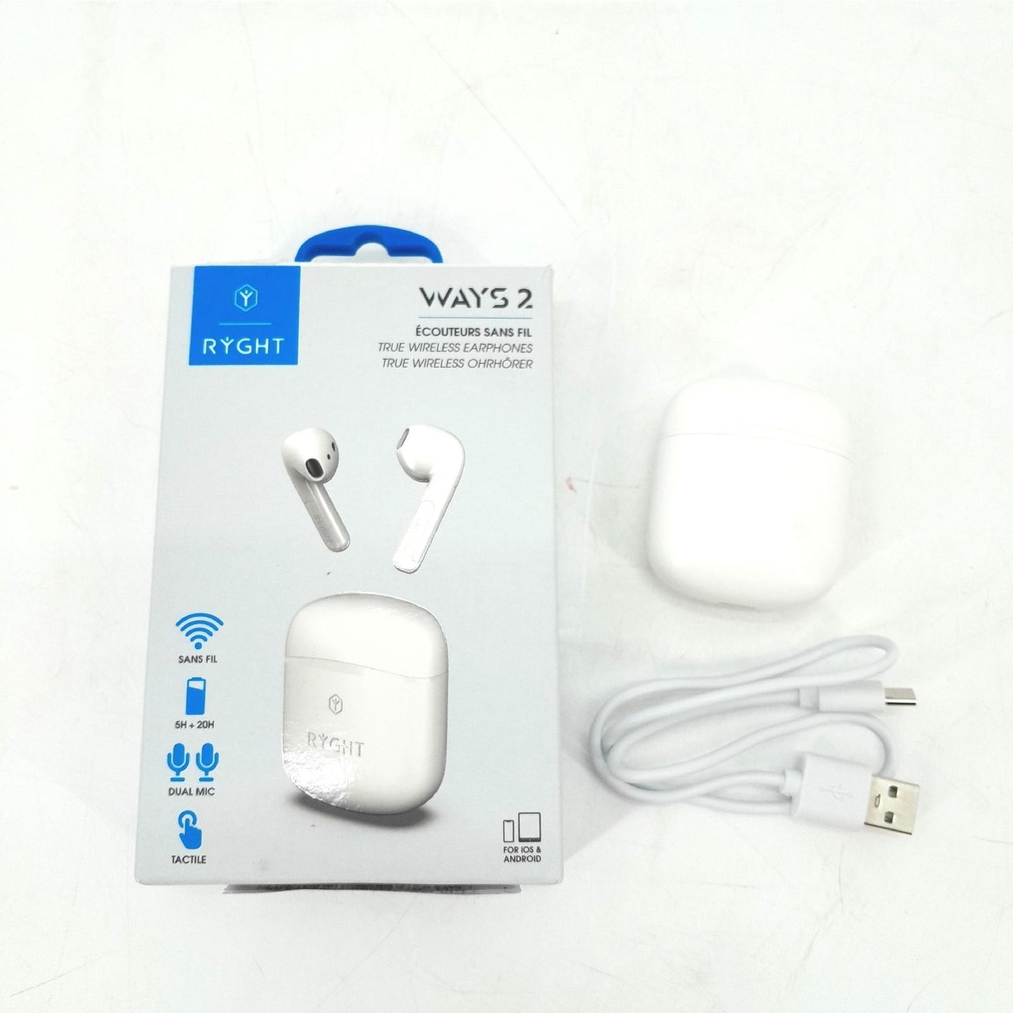 RYGHT Kopfhörer Wireless Audio Zubehör Ways 2 R483218 25 Stunden Spielzeit