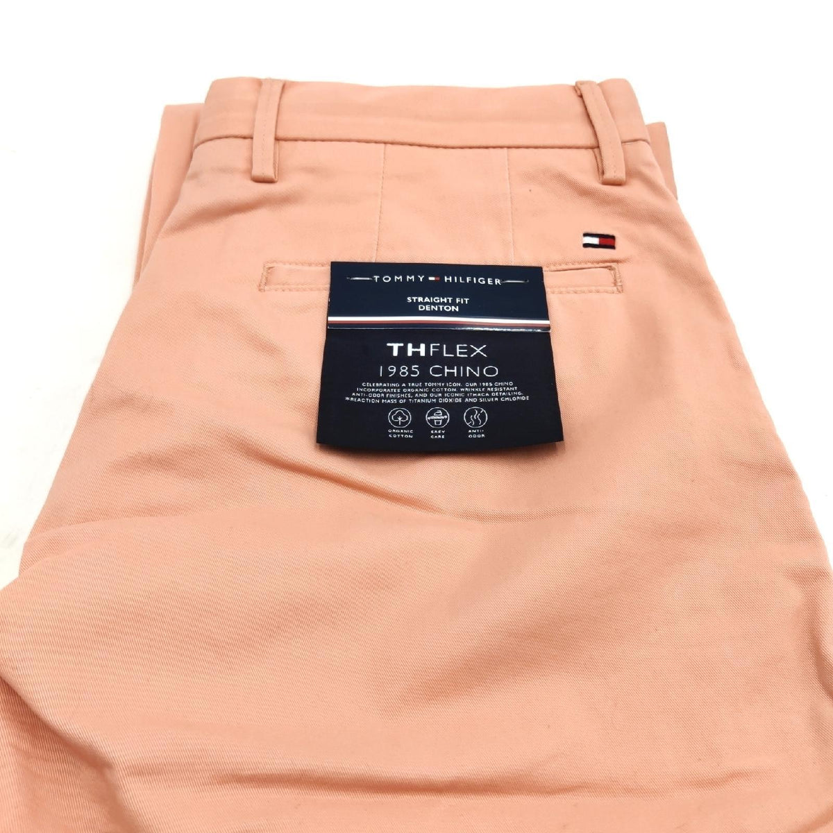 Tommy Hilfiger Herren 1985 Denton Chino Hose  Guava  28 W/36 L