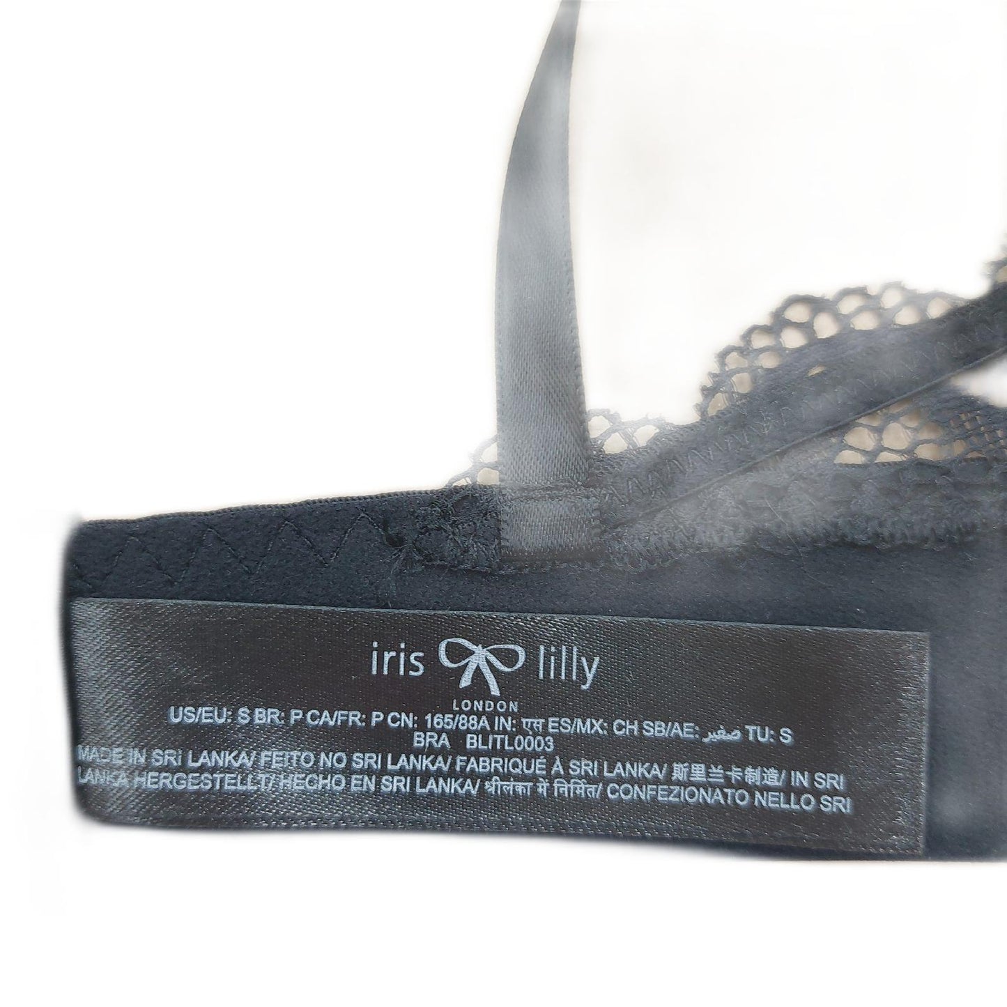 Iris Lilly Bustier Damenmode Dessous Spitze Schwarz 36 verführerisch attraktiv elegant