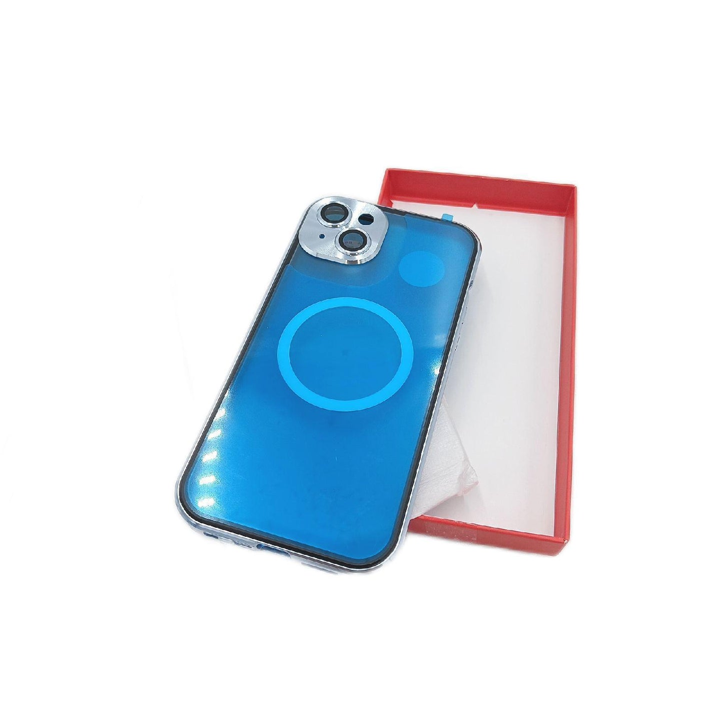 Jonwelsy Schutzhülle Handyhüllen Zubehör iPhone 14 Plus 360 Grad
