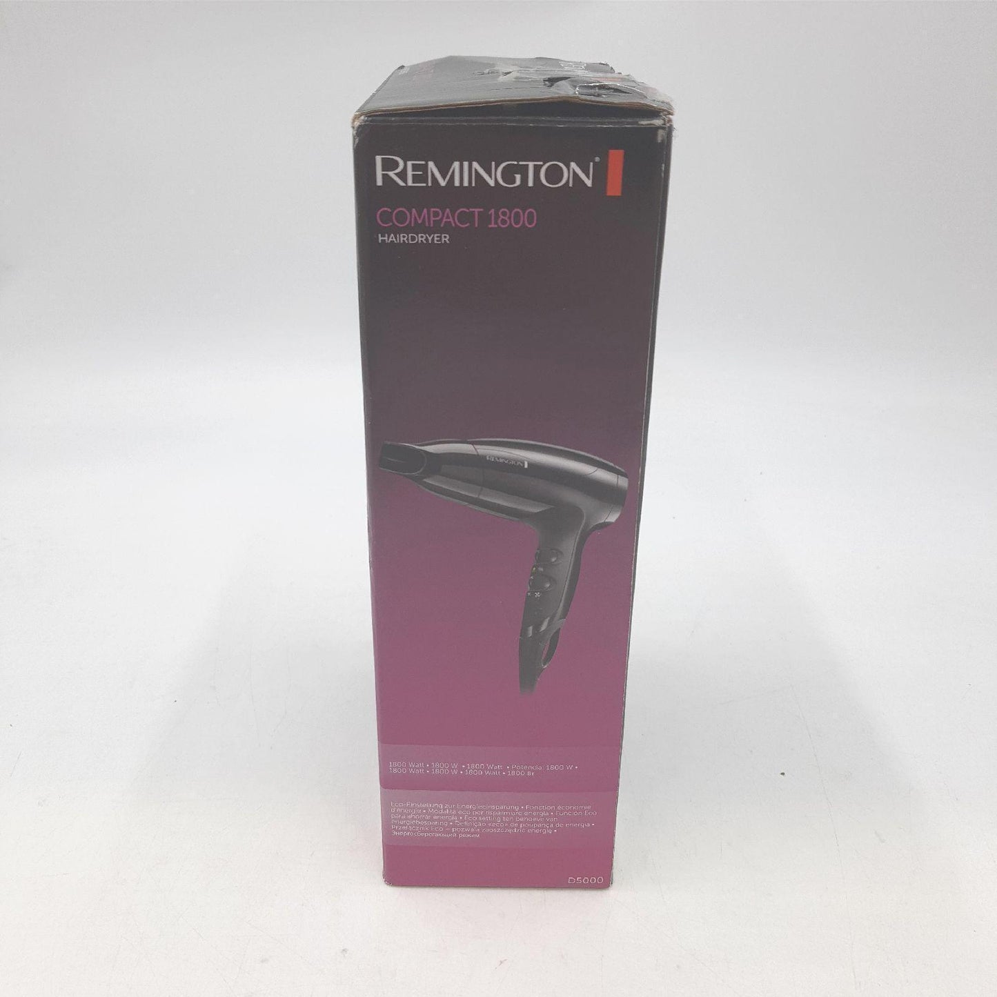 Remington Haartrockner Stylingzubehör Compact D5000 1800 Watt schwarz praktisch unterwegs
