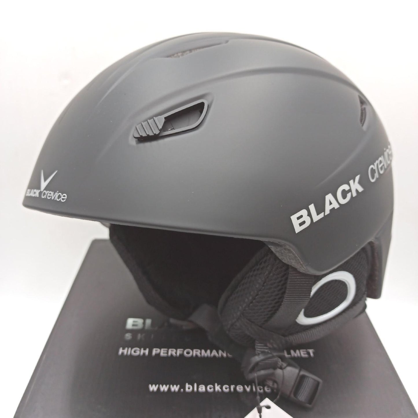 Crevice Skihelm Helme Kitzbühel schwarz Gr M Skihelm Schneesport Ausrüstung