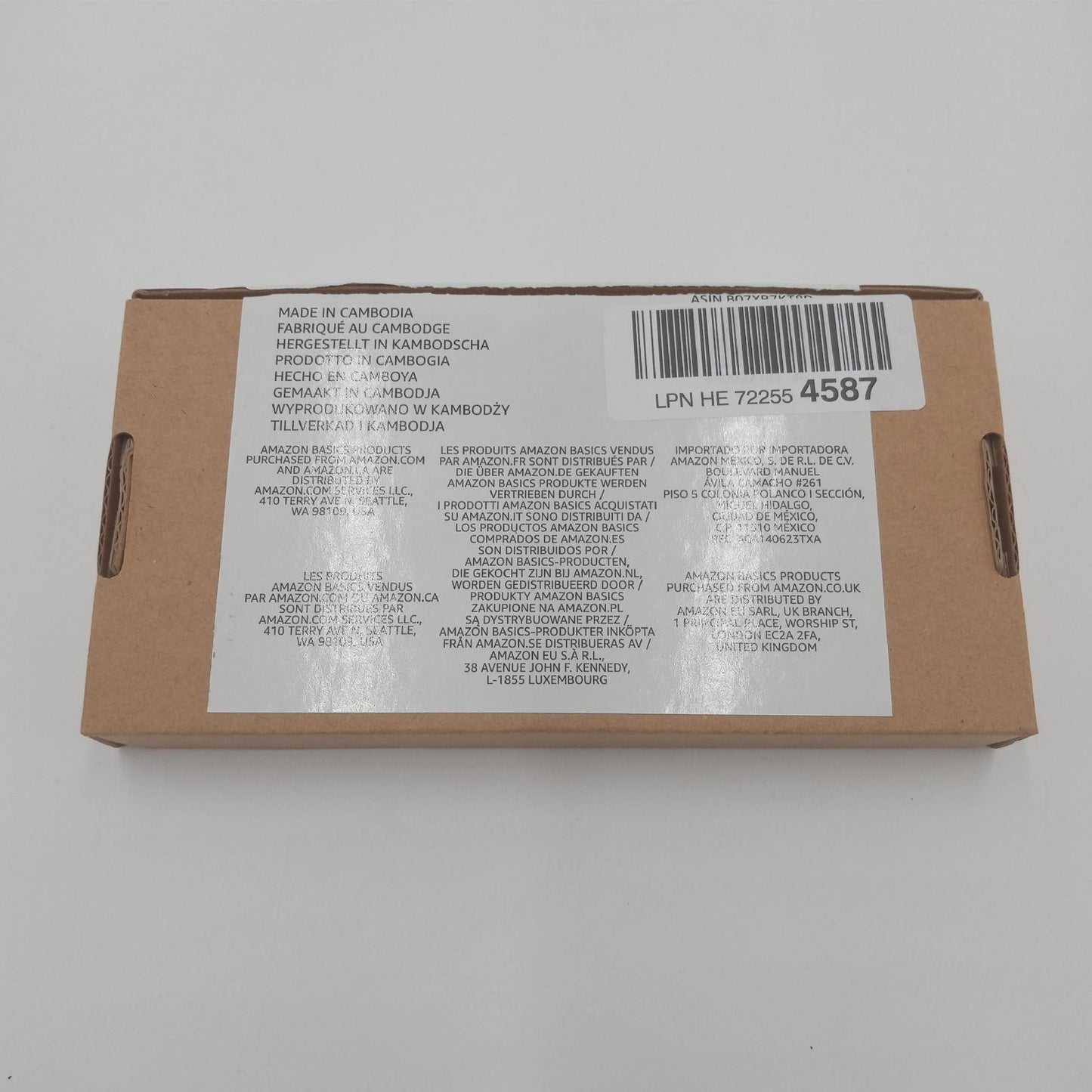 Amazon Basics Schutzhülle Smartphone Zubehör iPhone 11 Pro Max Transparent Kratzfest TPU