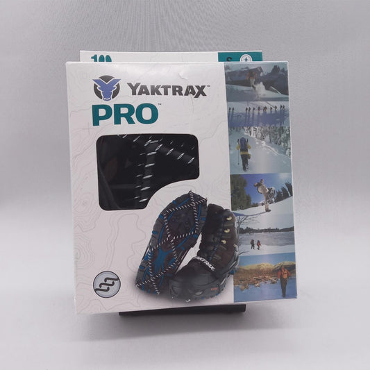 YakTrax Spikes Schuhe Schutz Mixed Pro Paar Antirutsch Verstärkung Schwarz Small EU