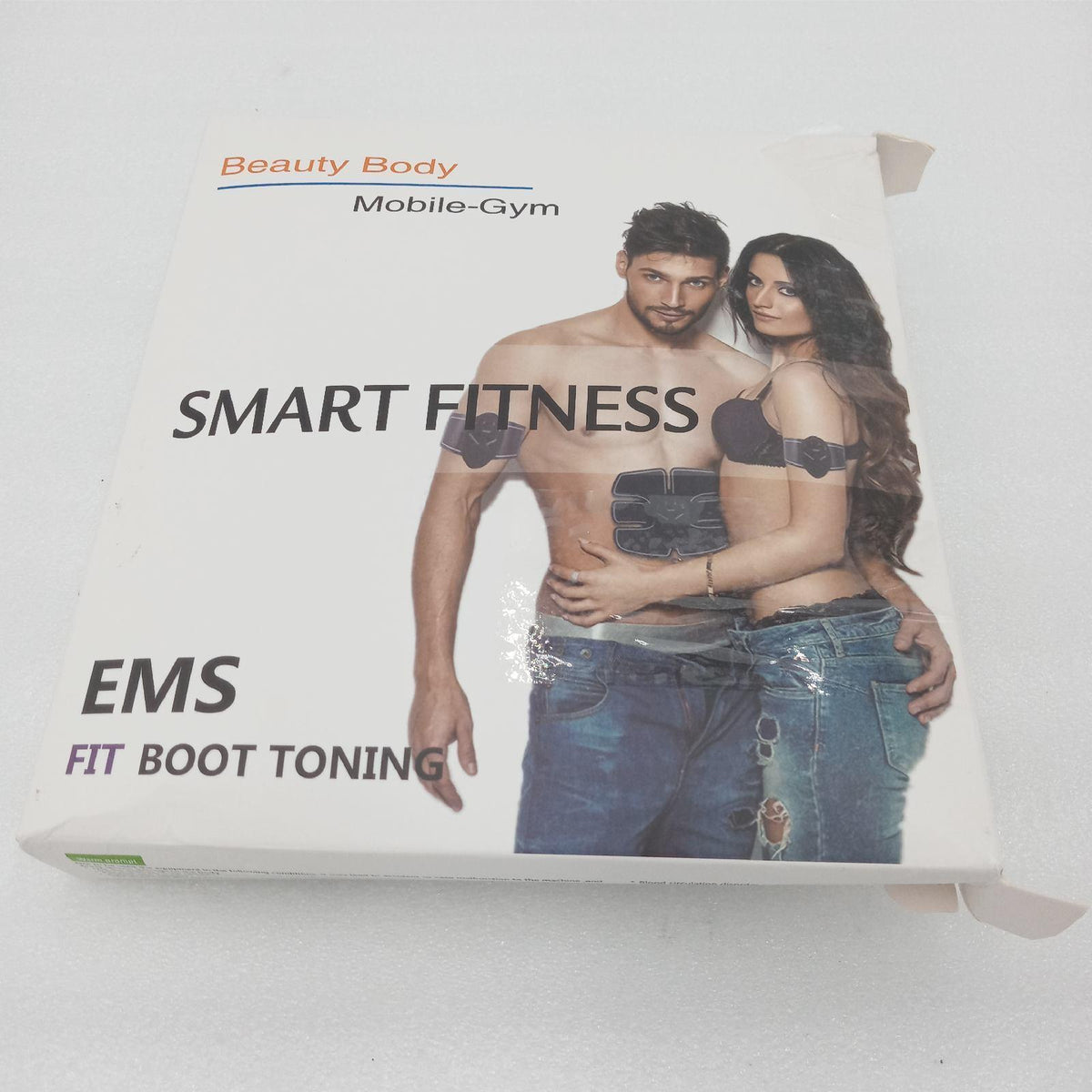 Jenylu EMS Trainingsgerät  EMS Bauchtrainer  Elektrisch Muskelstimulationsgeräte  6 Modi & 10 Intensitäten USB Wiederaufladbar EMS Bauchmuskeltrainer bauchtrainer für zuhause Bauch/Arm/Bein/Po Trainer