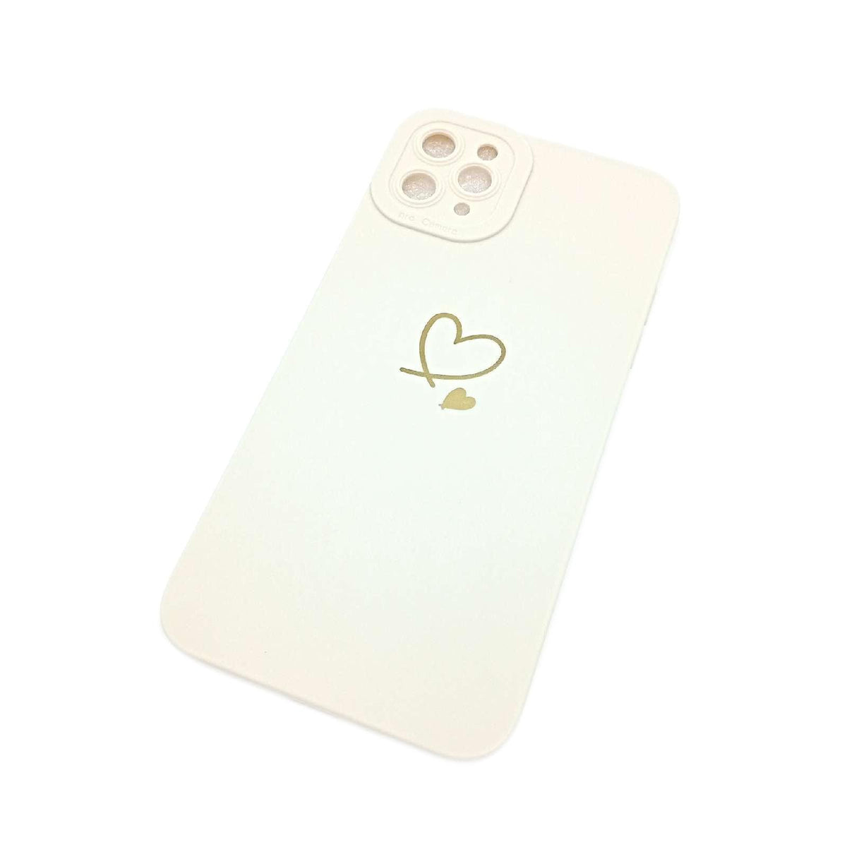 Newseego Hülle Handyhülle Apple iPhone 11 Pro Max Gold Liebe Herzform Schutz