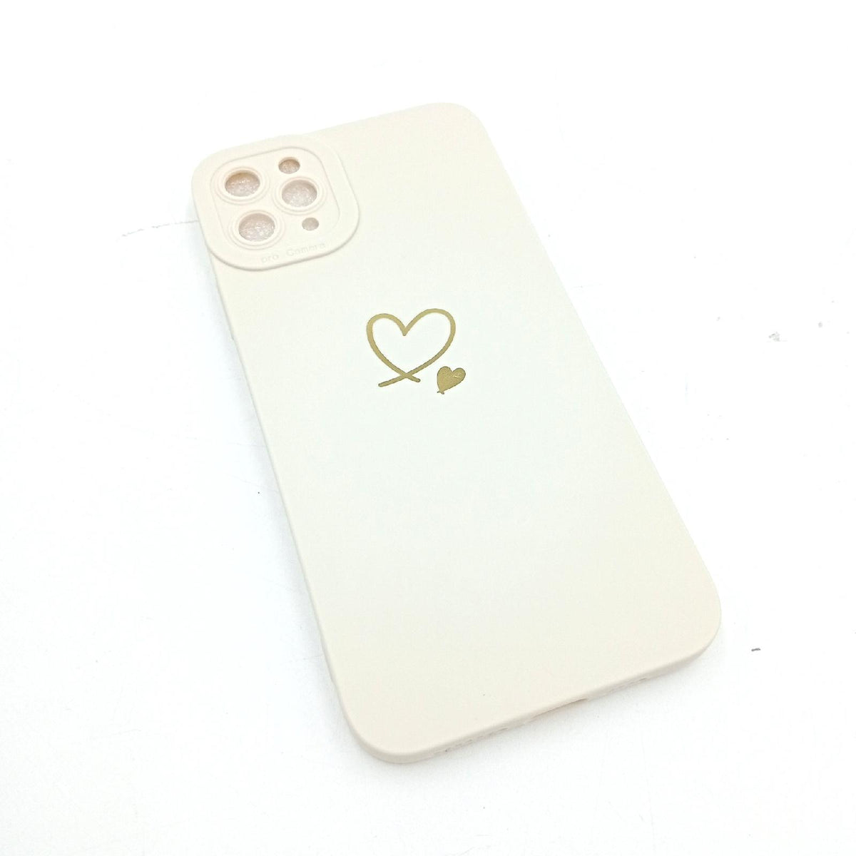 Newseego Hülle Handyhülle Apple iPhone 11 Pro Max Gold Liebe Herzform Schutz