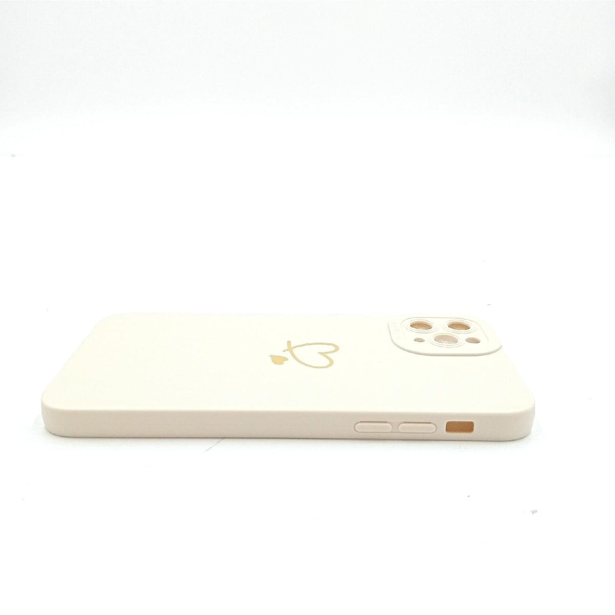 Newseego Hülle Handyhülle Apple iPhone 11 Pro Max Gold Liebe Herzform Schutz