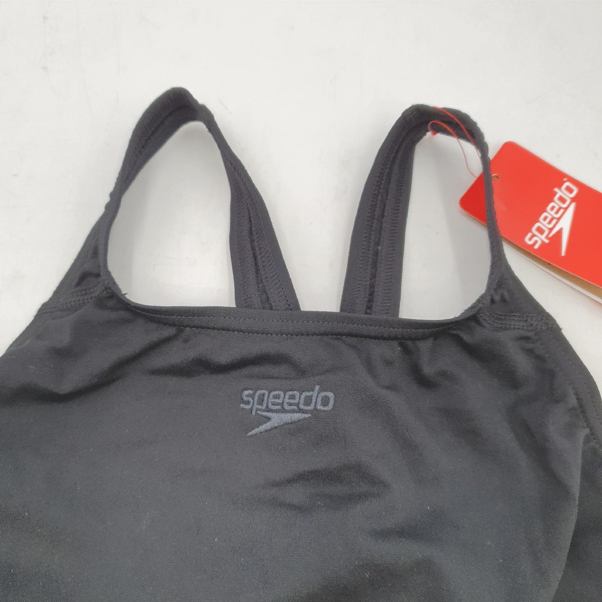 Speedo Swimwear Badeanzug Mädchen ECO Endurance Plus Medalist Chlorbeständig Recyclingmaterial Größe 11 12